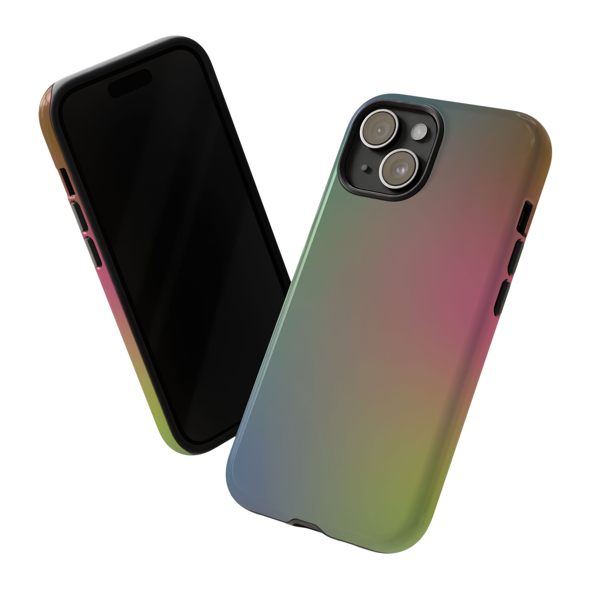 Gradient Phone Case - Protective Cover for iPhone, Stylish Mobile Accessory, Unique Gift for Her, Phone Protection, Trendy Phone Cases