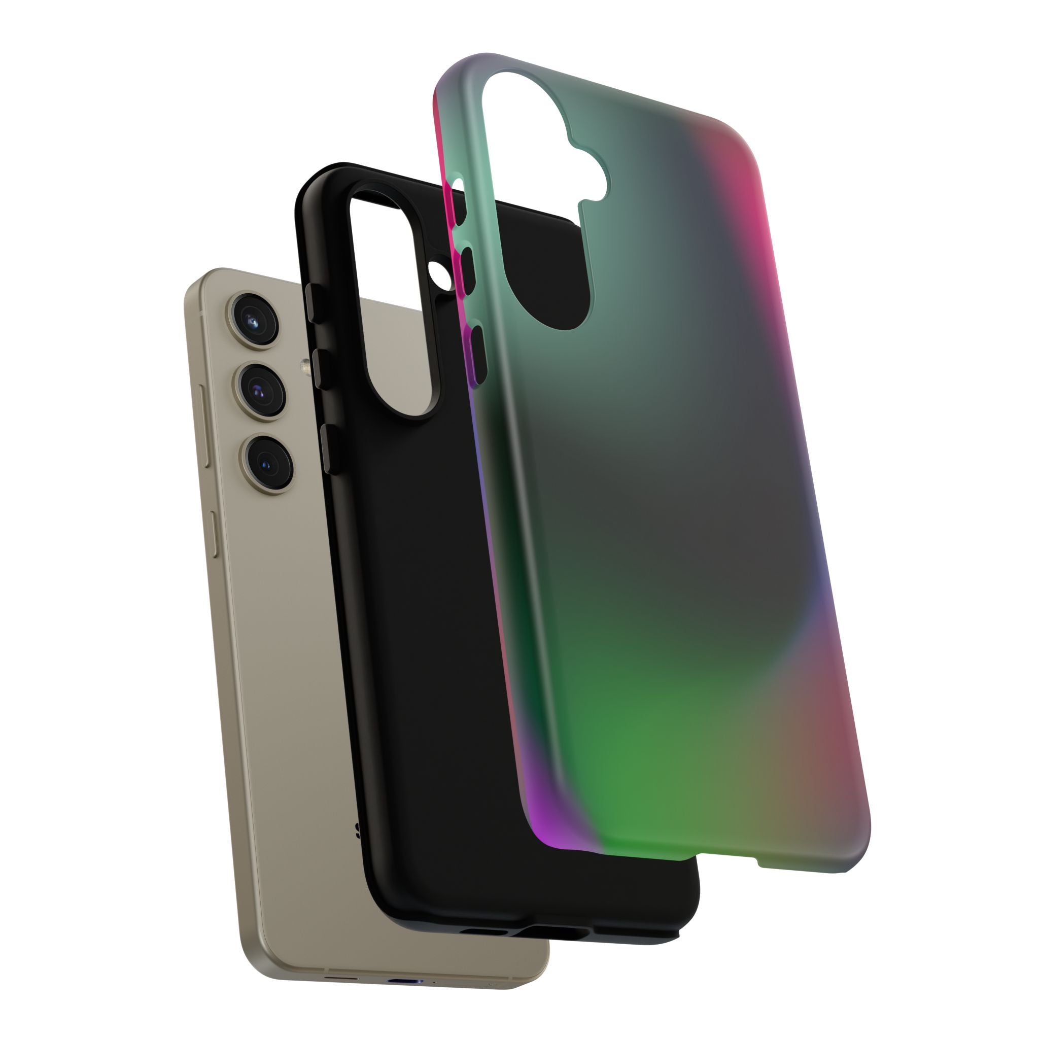 Colorful Phone Case, Tough Phone Cover, Vibrant Smart Device Protector, Modern Tech Accessory, Unique Gift for Phone Lovers