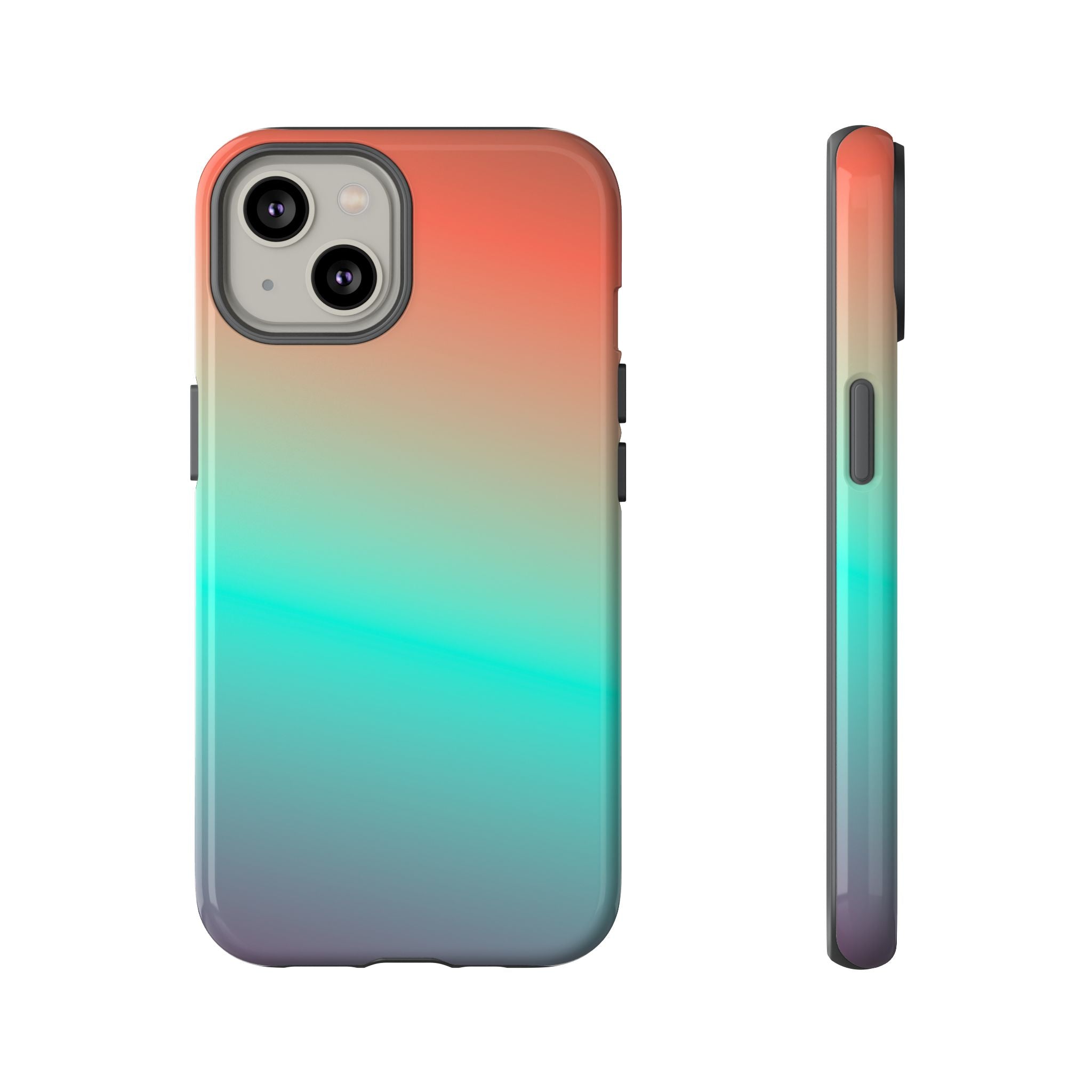 Gradient Phone Case, Tough Cases for Protection, Stylish iPhone Cover, Trendy Mobile Accessory, Perfect Gift for Tech Lovers