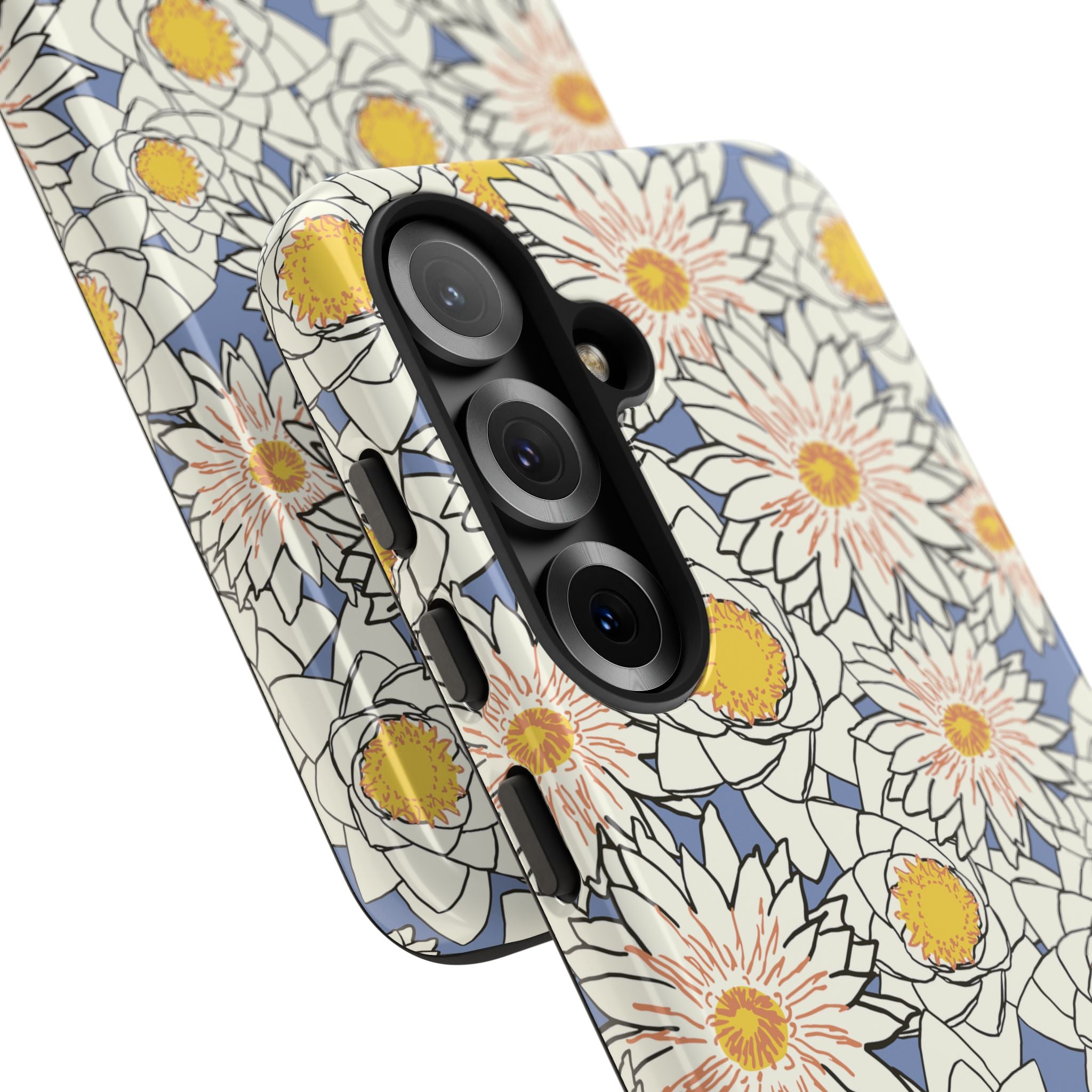 Stylish Phone Case, Floral Protective Cover, Gift for Nature Lovers, Trendy Tech Accessory, Customizable Phone Case