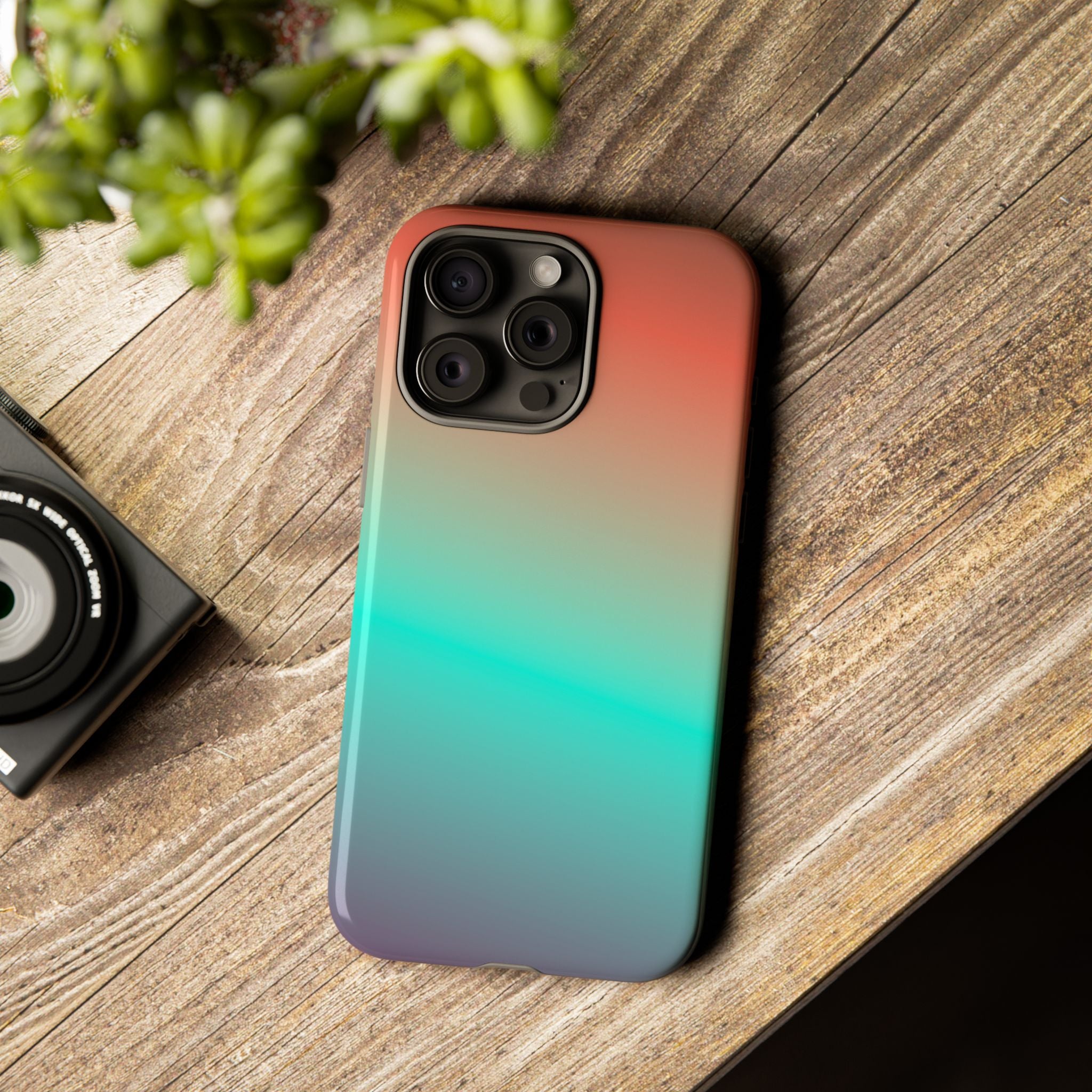 Gradient Phone Case, Tough Cases for Protection, Stylish iPhone Cover, Trendy Mobile Accessory, Perfect Gift for Tech Lovers