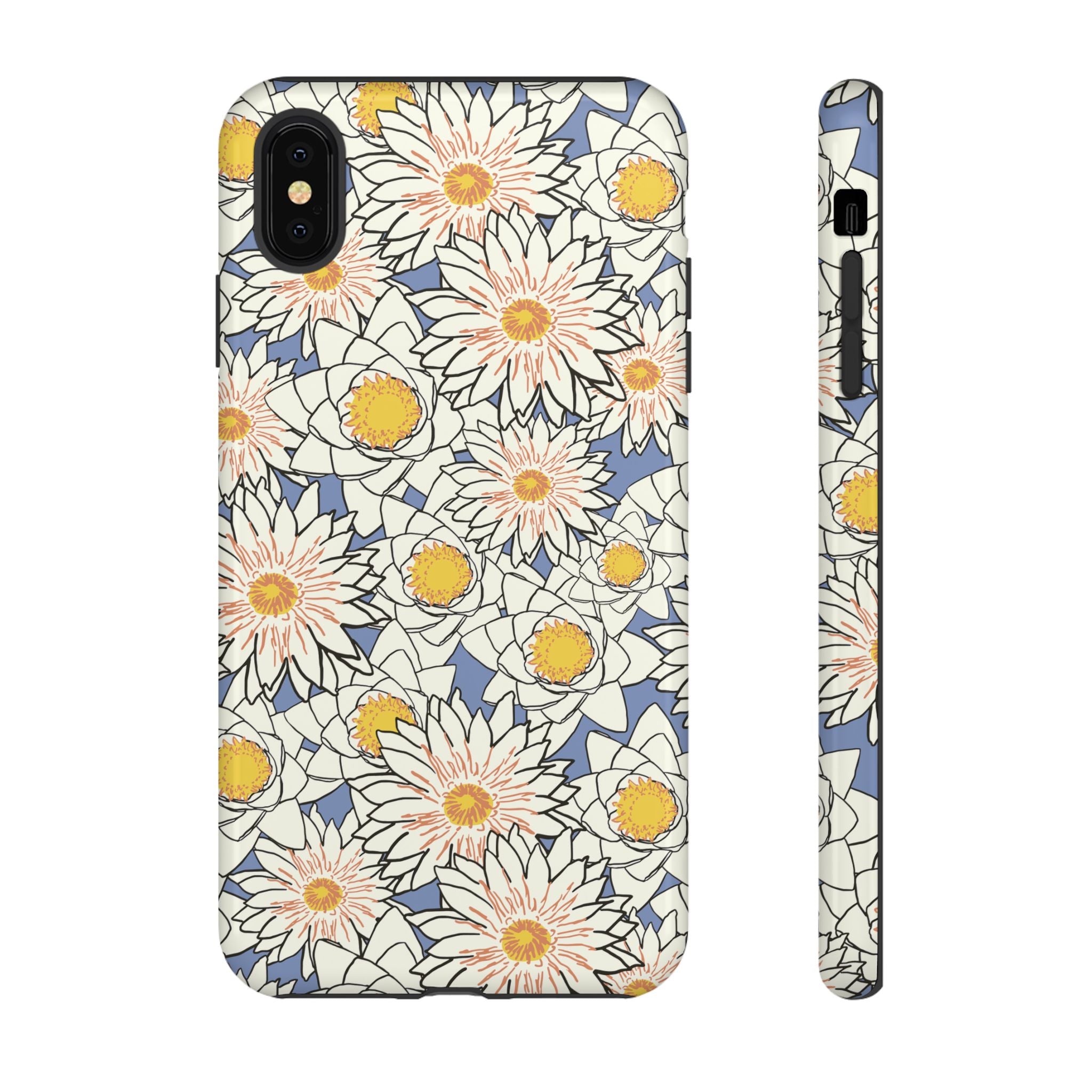 Stylish Phone Case, Floral Protective Cover, Gift for Nature Lovers, Trendy Tech Accessory, Customizable Phone Case