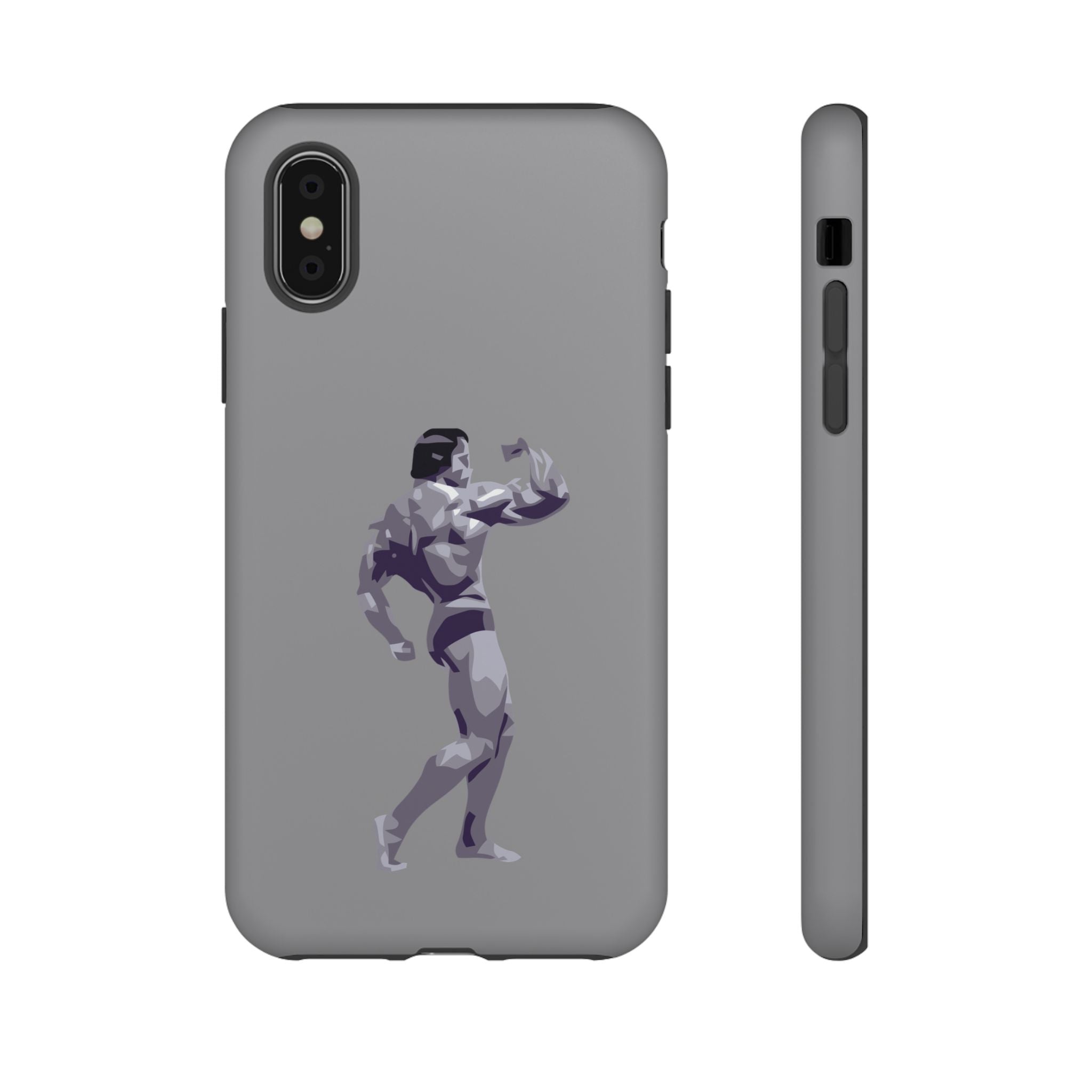 Muscle Man Phone Case - Tough Cases, Martial Arts Gift, Gym Lover Accessories, Inspirational Phone Cover, Unique Tech Gift