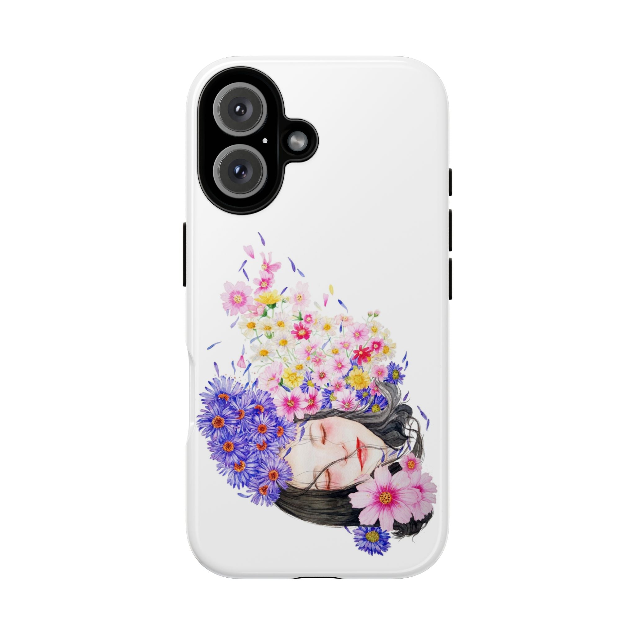 Floral Phone Case | Tough Cases | Cute Floral Design, Gift for Her, Spring Accessory, Mother's Day Gift, Stylish Protection