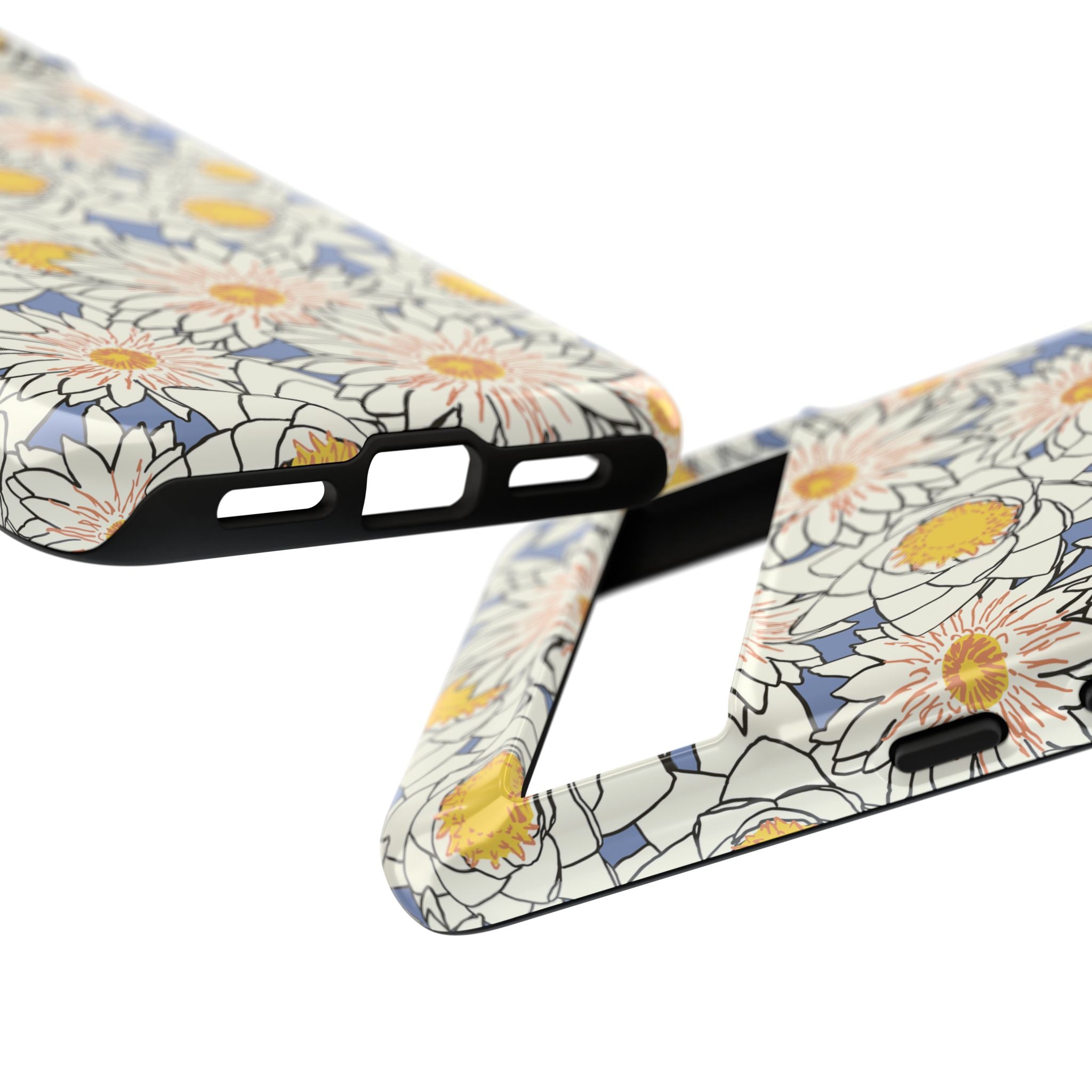 Stylish Phone Case, Floral Protective Cover, Gift for Nature Lovers, Trendy Tech Accessory, Customizable Phone Case