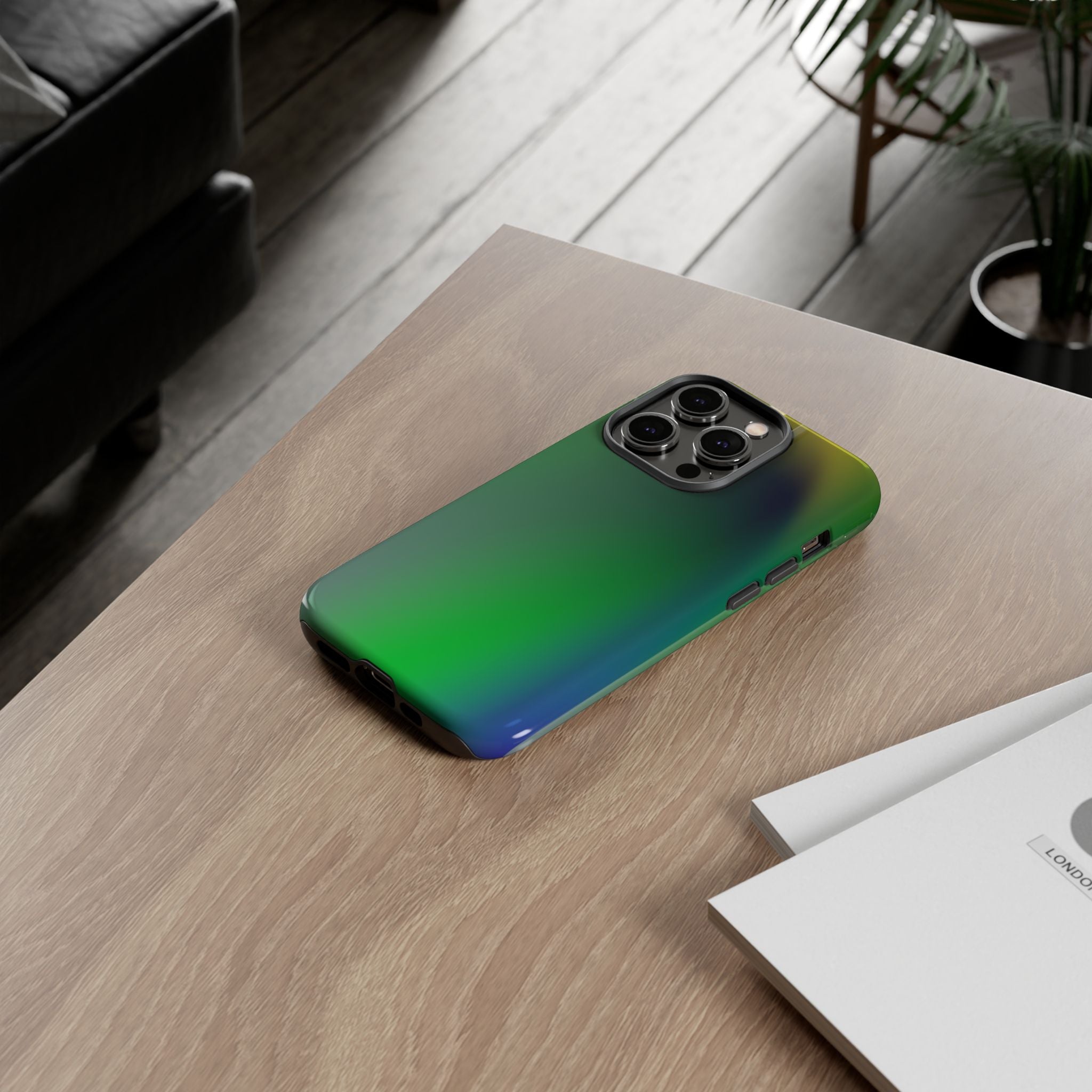 Gradient Phone Case - Tough Cases, Stylish Phone Cover, Gift for Tech Lovers, Unique Accessories, Modern Design