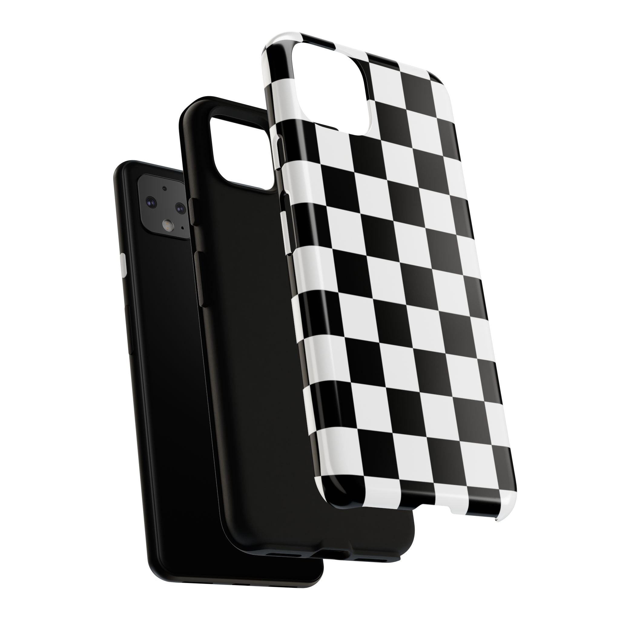 Stylish Checkered Phone Case | Trendy Protective Cover for iPhone, Gift for Teens, Fashion Accessory, Unique Design for All Occasions
