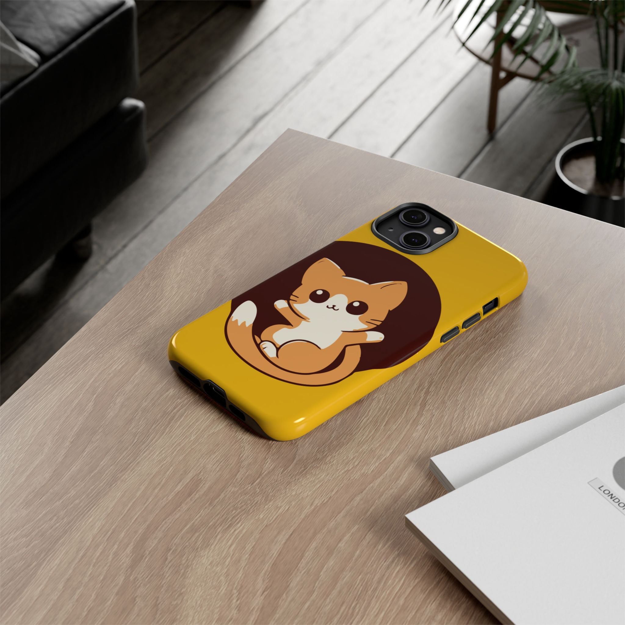 Cute Cat Phone Case | Tough Cases for Cat Lovers, Animal Design, Fun Gift, Unique Case, Durable Protection