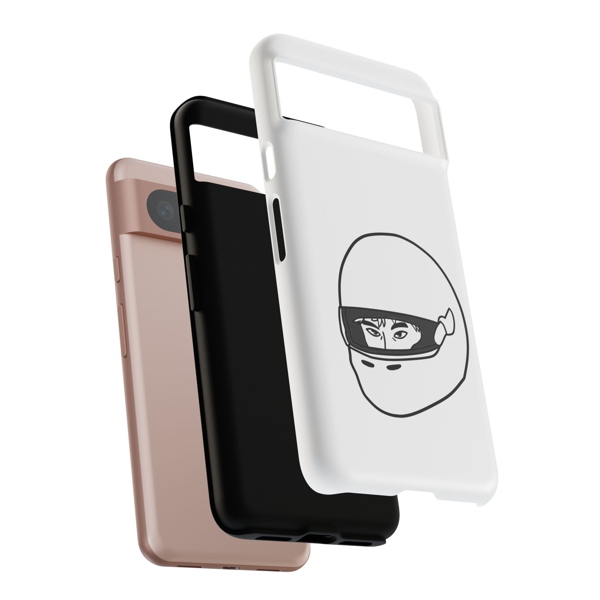 Stylish Phone Case with Racing Helmet Design | Tough Cases | Unique Gift, Motorcycle Enthusiast, Race Lover, Custom Accessory, Everyday Use