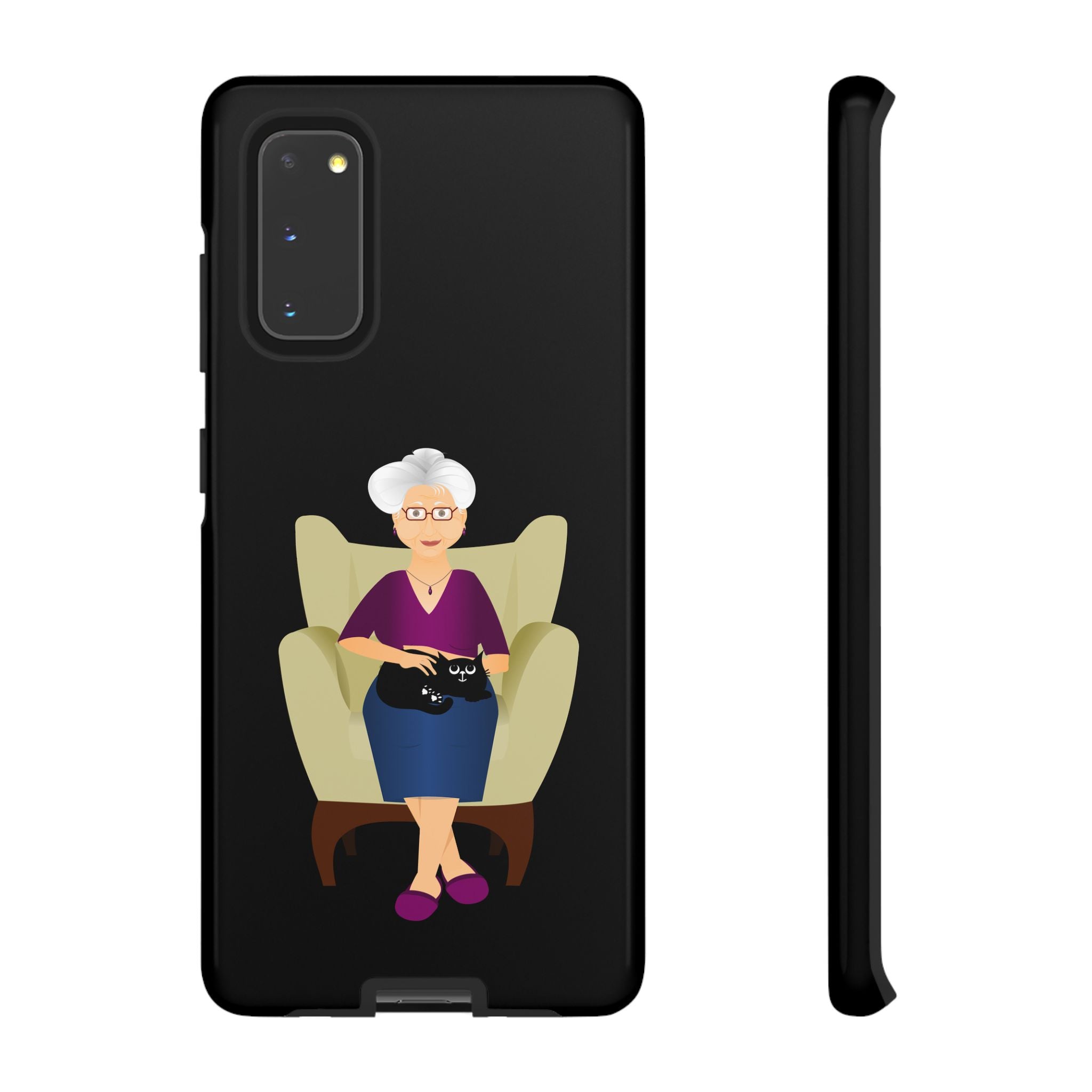 Grandma Phone Case, Tough Phone Cover for Grandparents, Durable Case for Seniors, Unique Gift for Grandmother, Personalized Tech Accessory