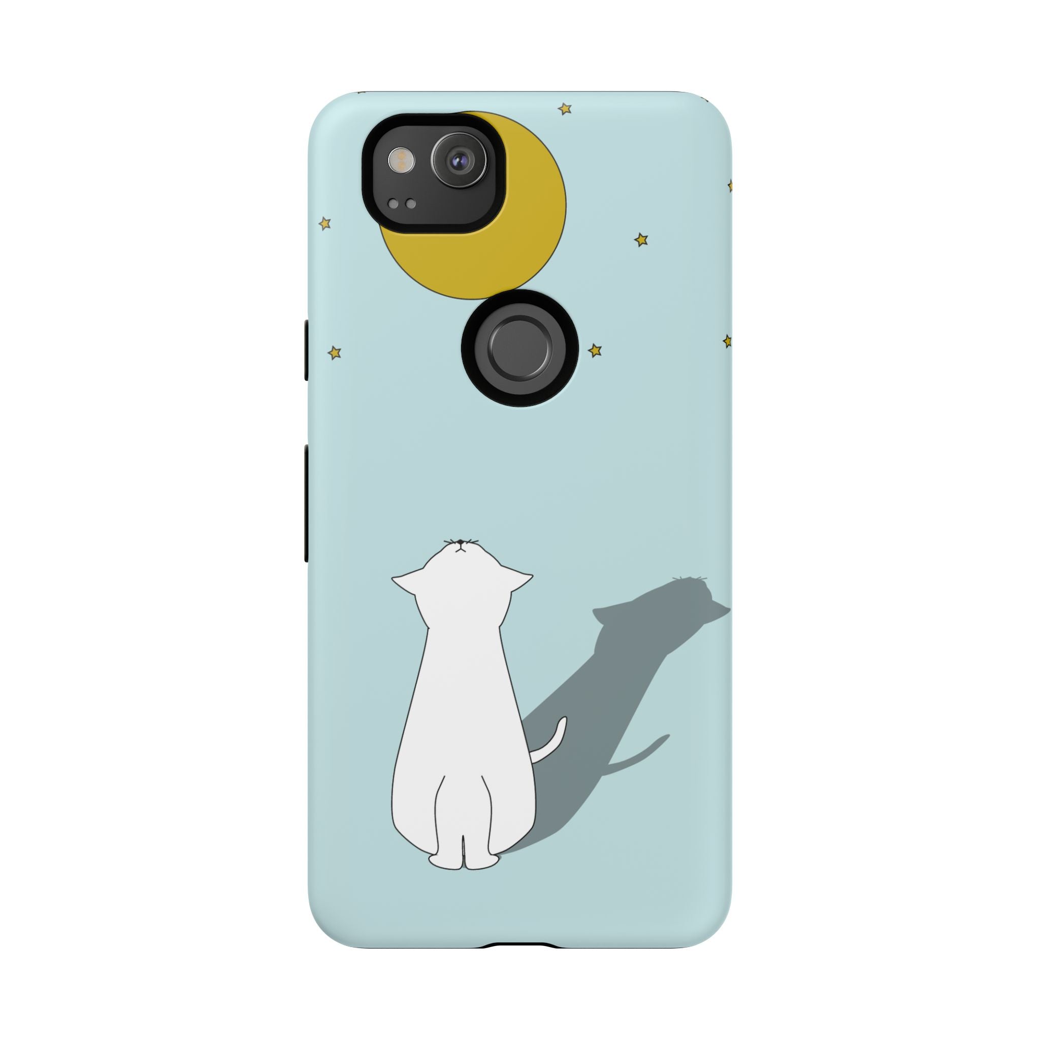 Cute Cat Phone Case, Tough Phone Cover, Pet Lover Gift, Unique Case, Animal Decor, Birthday Gift