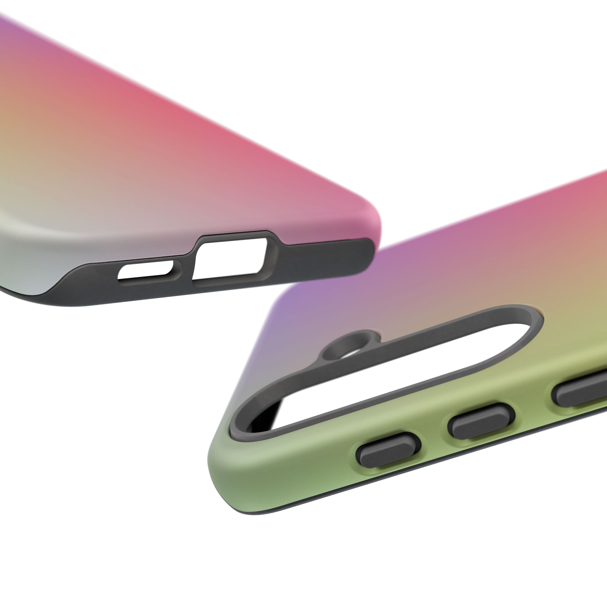Gradient Phone Case, Tough Cases, Colorful Tech Accessory, Modern Phone Protection, Trendy Gift for Friends, Birthday, Holidays