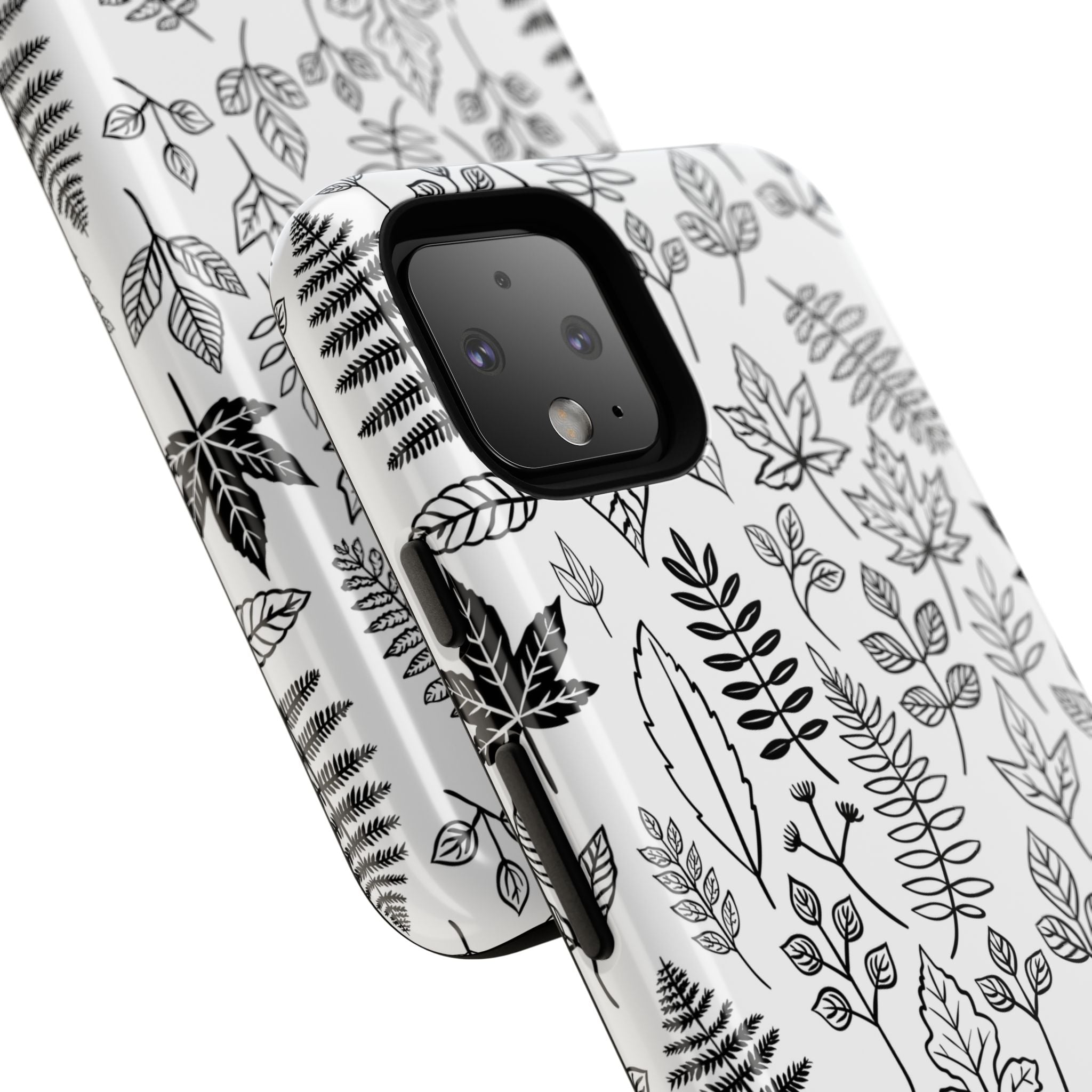 Stylish Phone Case for Nature Lovers, Botanical Design, Gift for Her, Fall Accessories, Customizable Tech Gear
