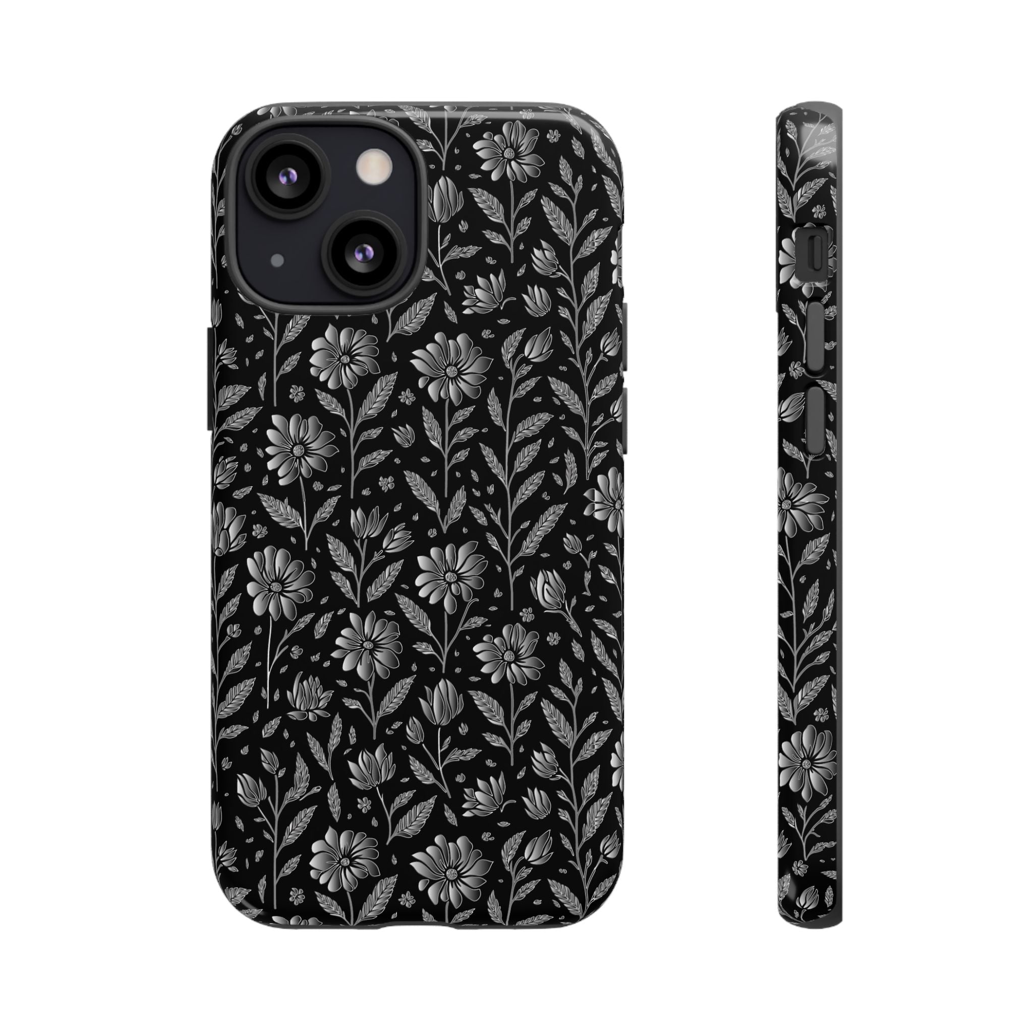 Stylish Floral Phone Case, Tough Floral Case, Botanical Phone Cover, Durable Floral Phone Protector, Gift for Her