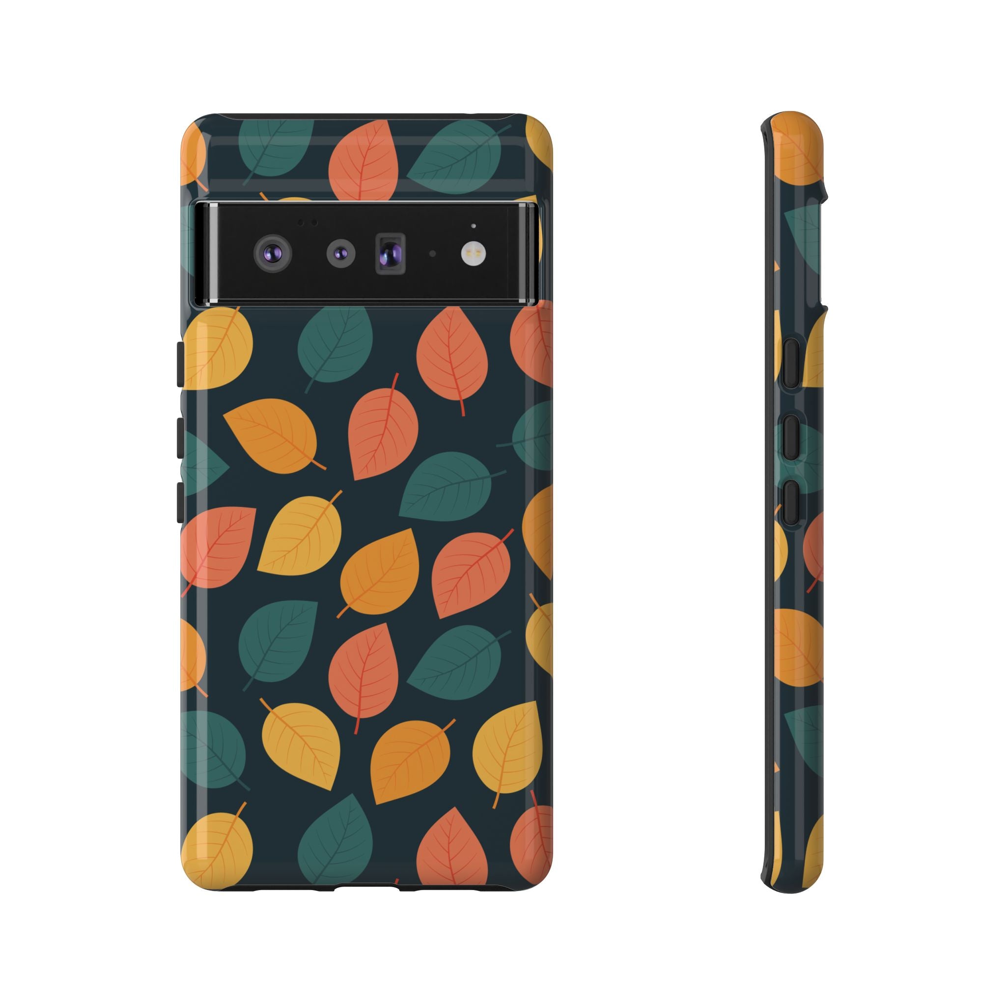 Autumn Leaves Phone Case - Protective Cell Phone Cover, Fall Aesthetic, Nature Lover Gift, Seasonal Accessories, Eco-Friendly Case