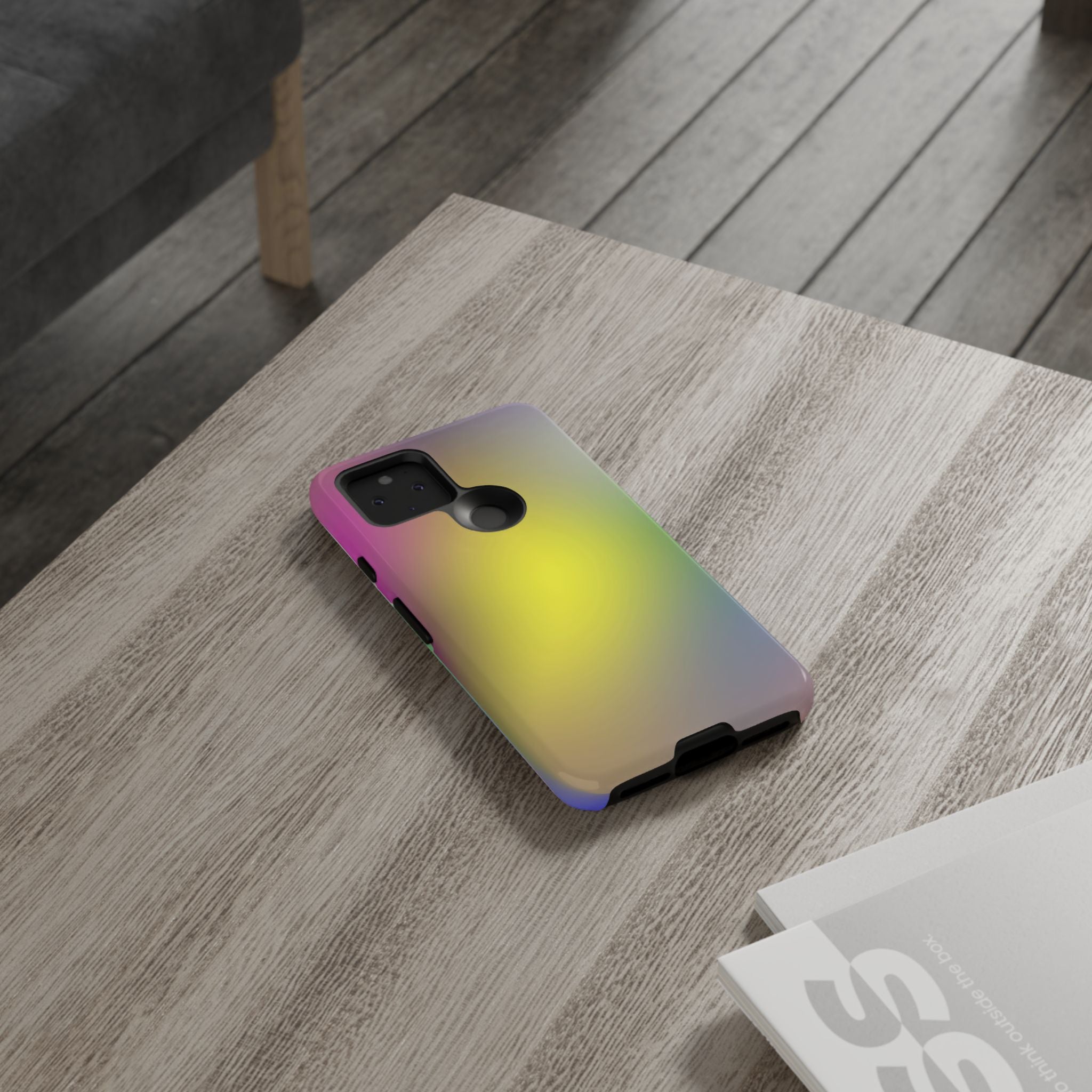 Colorful Tough Phone Case, Stylish Slim Cover, Durable Mobile Protection, Trendy Gift for Tech Lovers, Vibrant Phone Accessory