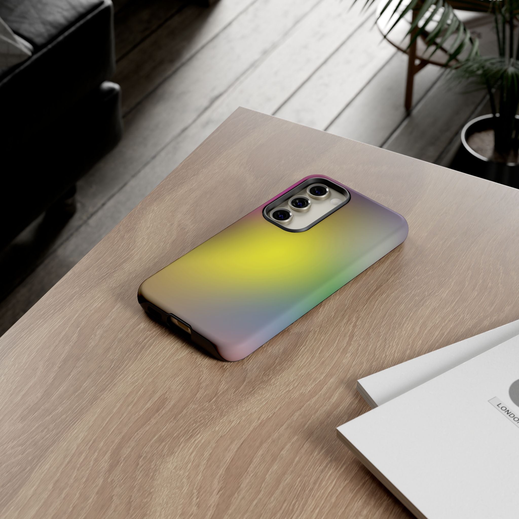 Colorful Tough Phone Case, Stylish Slim Cover, Durable Mobile Protection, Trendy Gift for Tech Lovers, Vibrant Phone Accessory