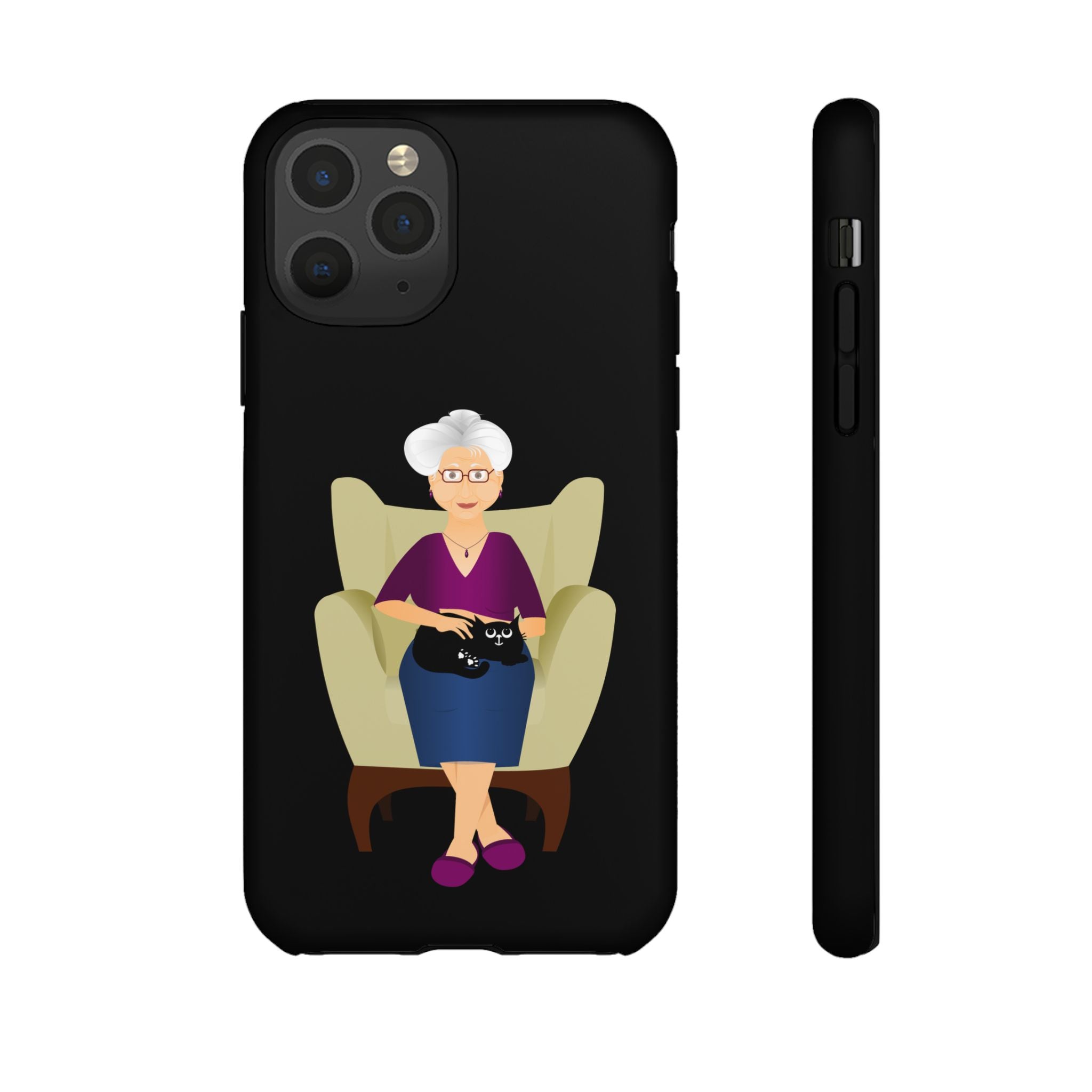 Grandma Phone Case, Tough Phone Cover for Grandparents, Durable Case for Seniors, Unique Gift for Grandmother, Personalized Tech Accessory