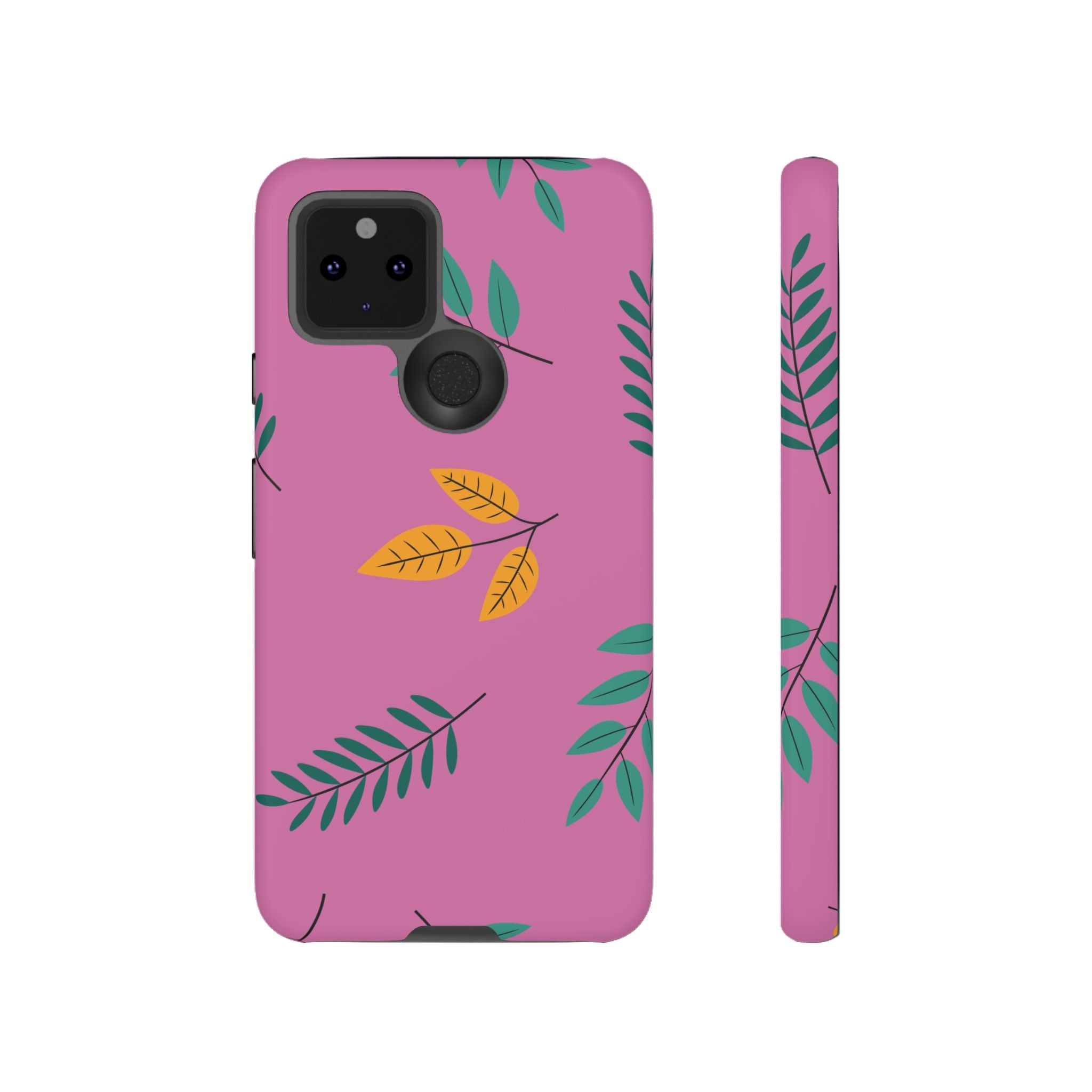 Feminine Floral Phone Case, Tough Cases for iPhone, Nature-Themed Tech Accessory, Cute Gift for Her, Botanical Design, Spring Decor
