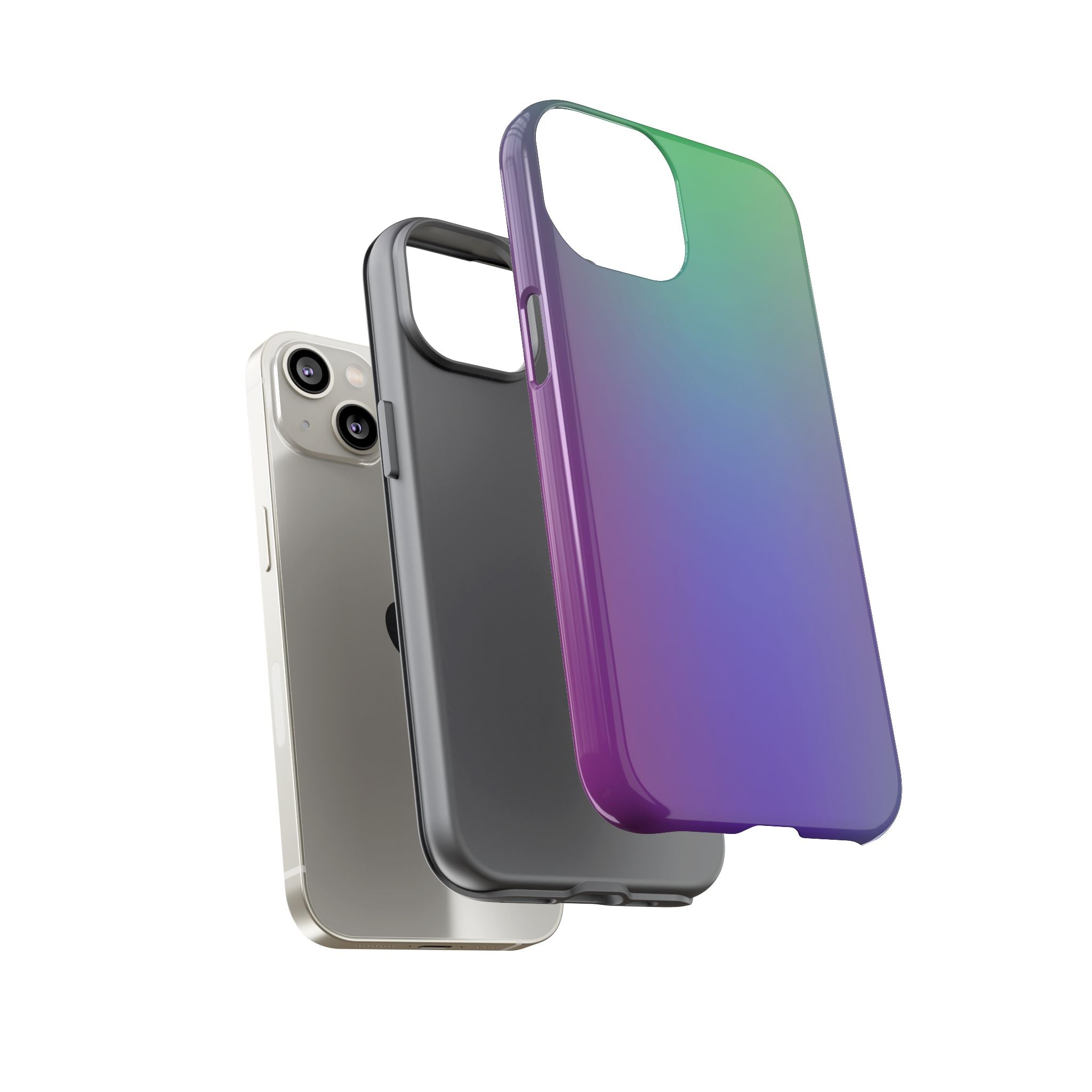 Gradient Phone Case, Durable Phone Protector, Trendy Cell Phone Accessory, Gift for Tech Lovers, Stylish Mobile Case