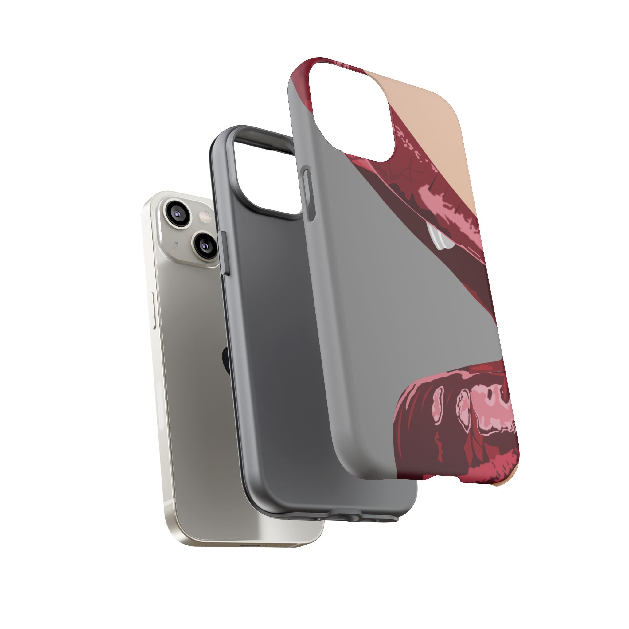 Sassy Phone Case for Tough Souls | Edgy Cell Phone Cover, Unique Gift for Her, Birthday, Christmas, Teenager Accessory