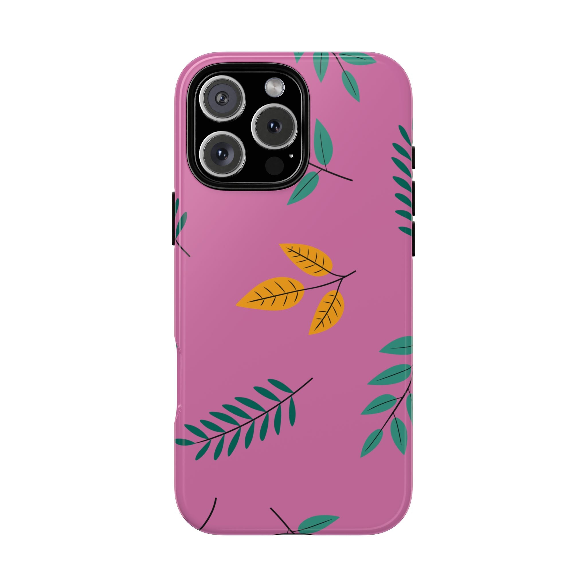 Feminine Floral Phone Case, Tough Cases for iPhone, Nature-Themed Tech Accessory, Cute Gift for Her, Botanical Design, Spring Decor