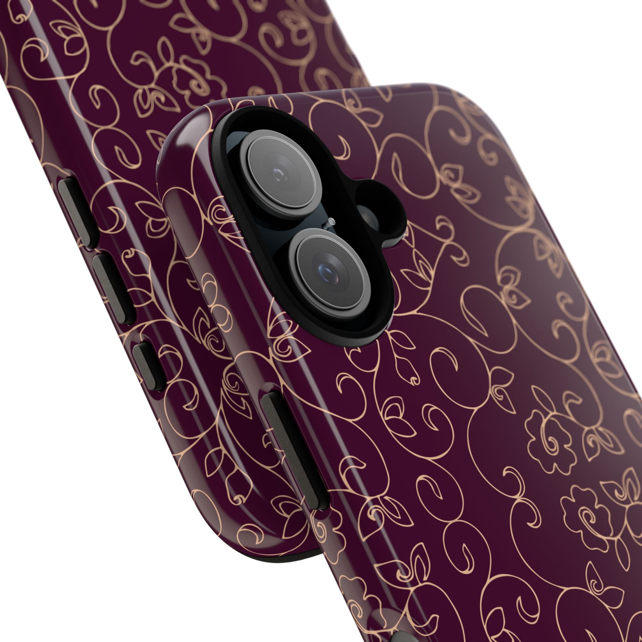 Elegant Floral Phone Case | Durable Mobile Cover, Gift for Her, Floral Design, Stylish Accessory, Phone Protection