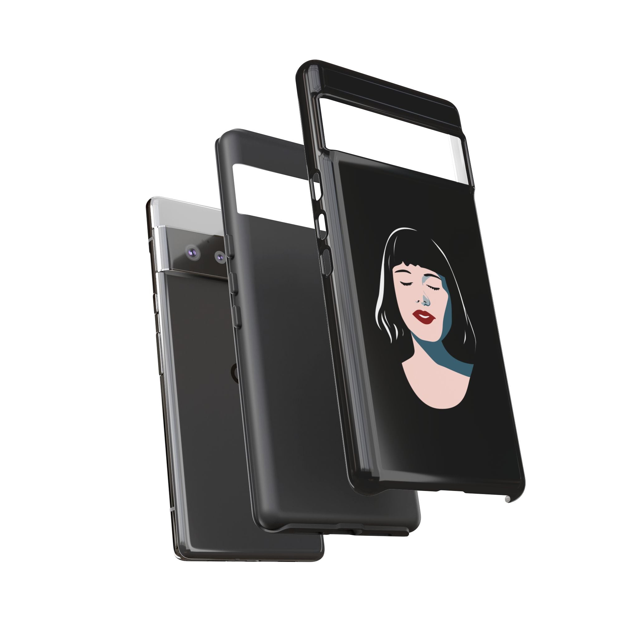 Aesthetic Phone Case, Art Deco iPhone Cover, Minimalist Cell Phone Protector, Gift for Her, Stylish Mobile Accessories