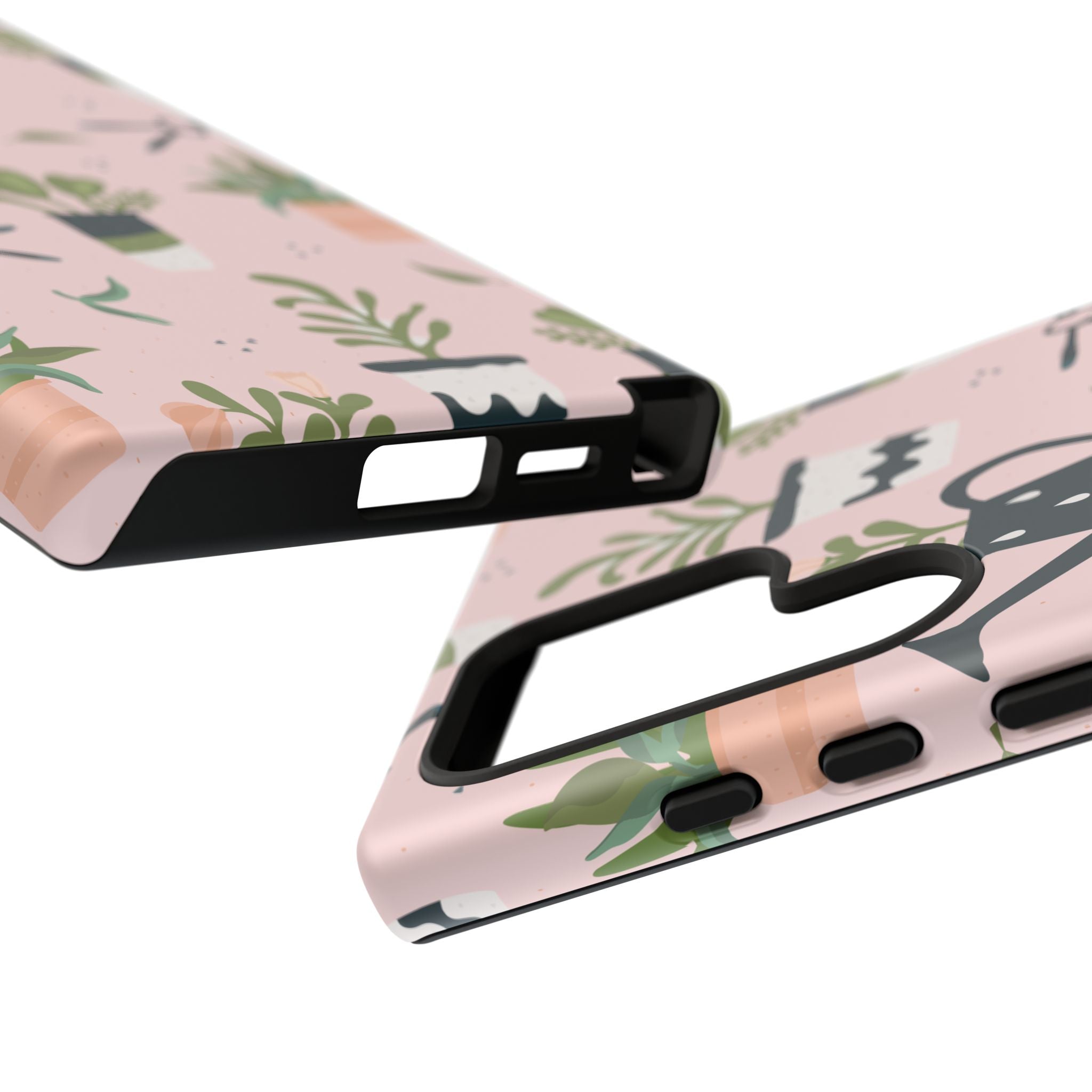 Floral Phone Case, Cute Plant Lover Case, Gift for Gardeners, Phone Cover, Green Thumb Accessories, Mother's Day Gift