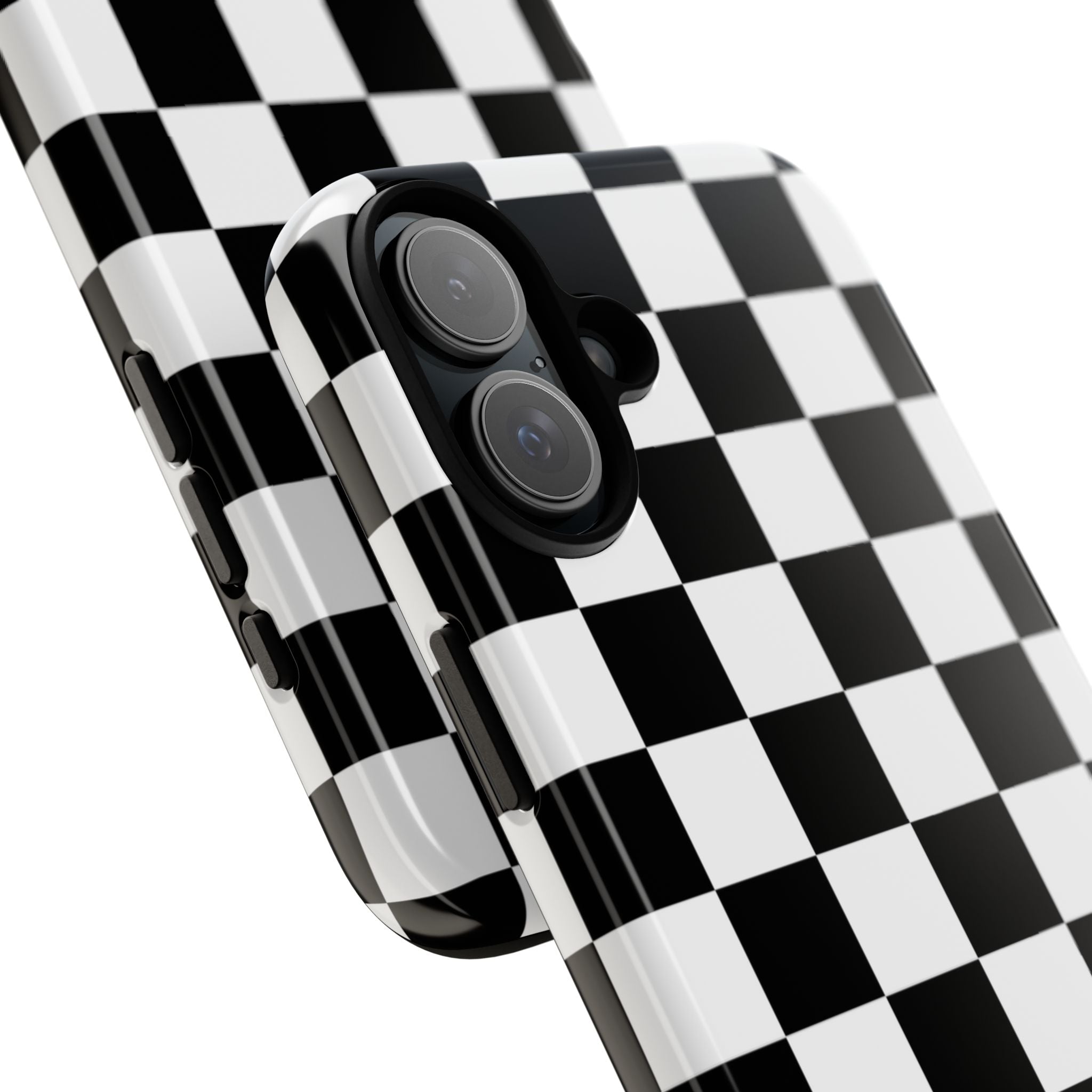 Stylish Checkered Phone Case | Trendy Protective Cover for iPhone, Gift for Teens, Fashion Accessory, Unique Design for All Occasions