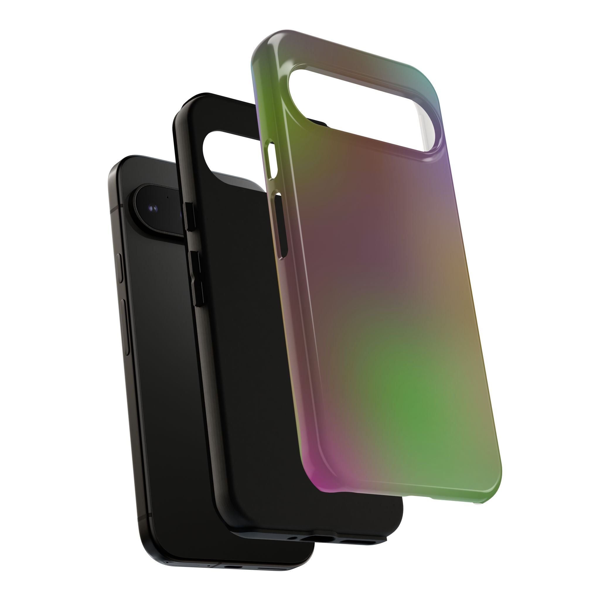 Colorful Gradient Phone Case, Tough Cases for Protection, Stylish Mobile Cover, Unique Gift, Modern Tech Accessory