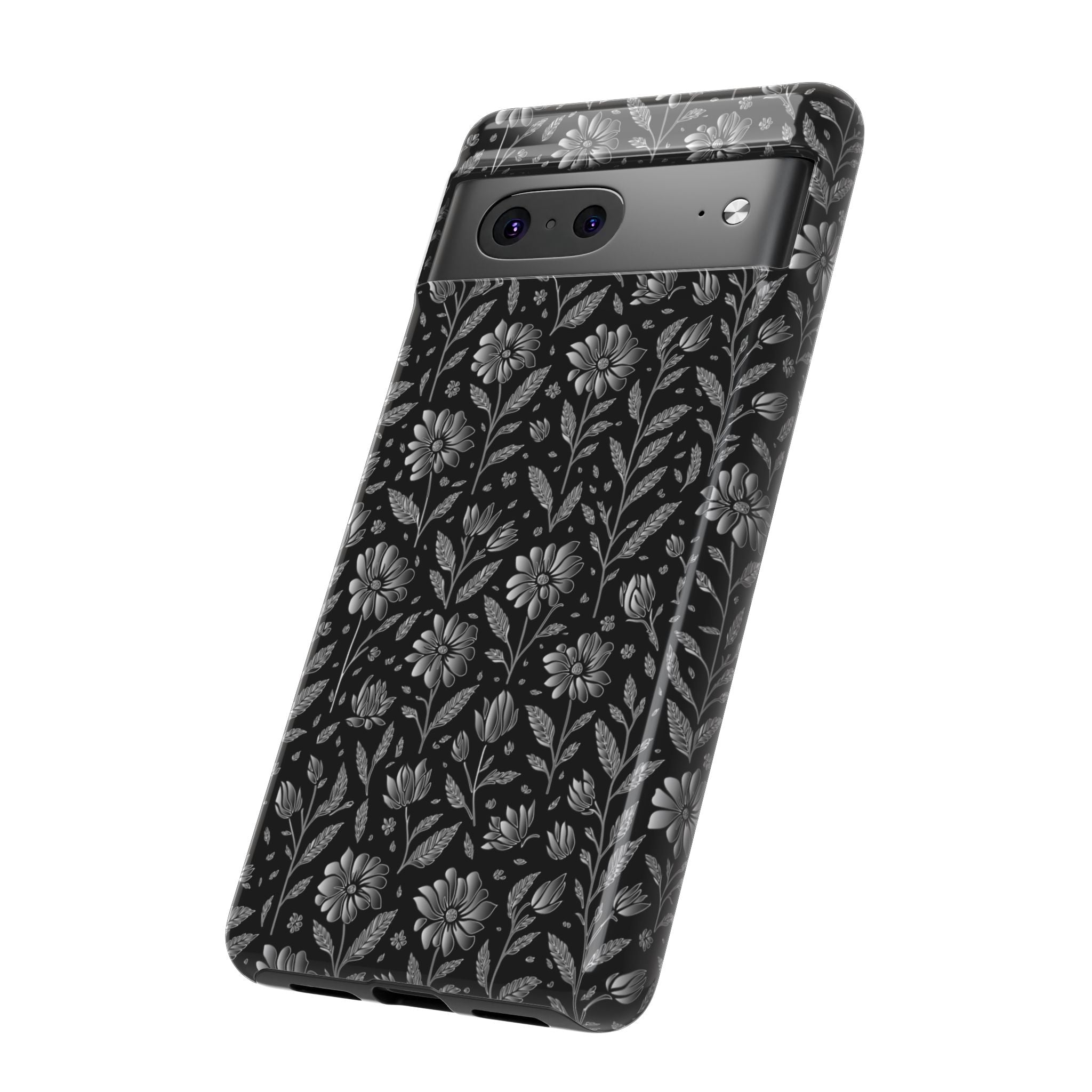 Stylish Floral Phone Case, Tough Floral Case, Botanical Phone Cover, Durable Floral Phone Protector, Gift for Her