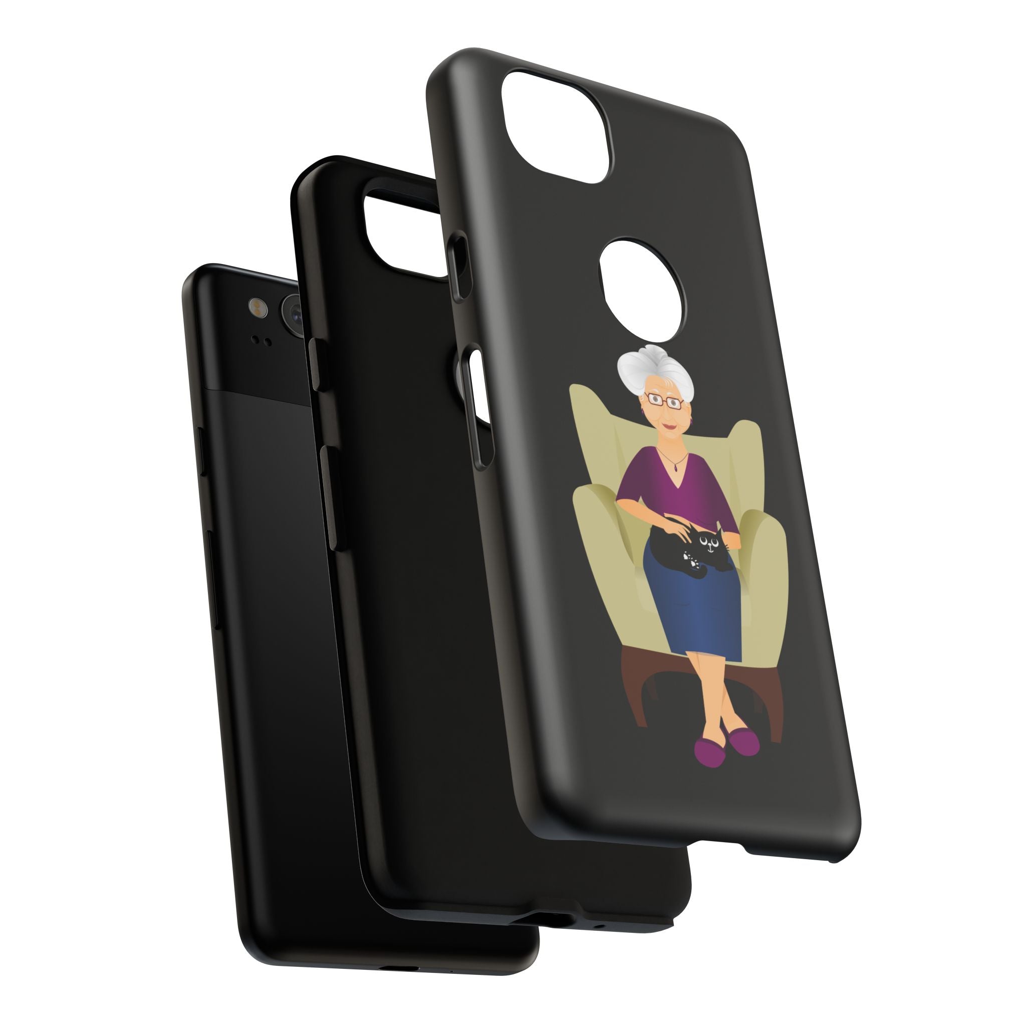Grandma Phone Case, Tough Phone Cover for Grandparents, Durable Case for Seniors, Unique Gift for Grandmother, Personalized Tech Accessory