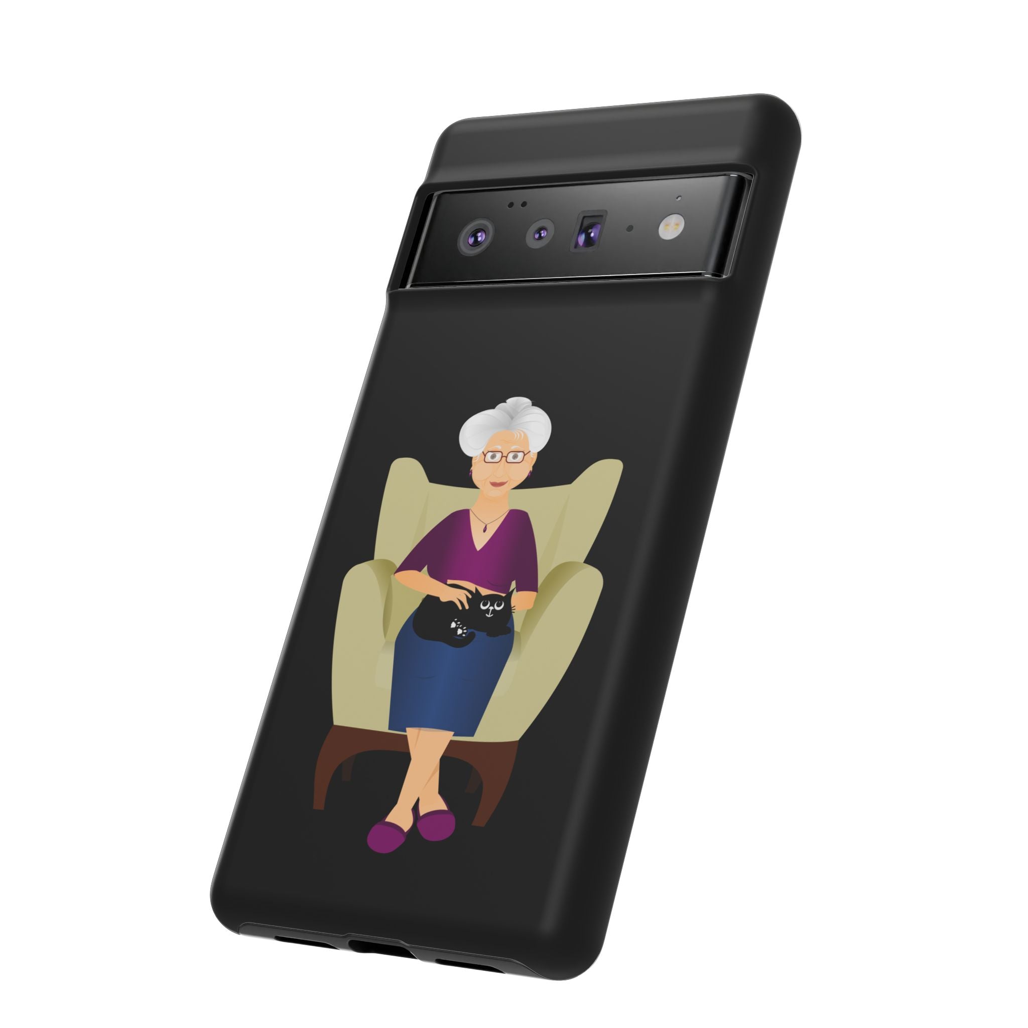 Grandma Phone Case, Tough Phone Cover for Grandparents, Durable Case for Seniors, Unique Gift for Grandmother, Personalized Tech Accessory