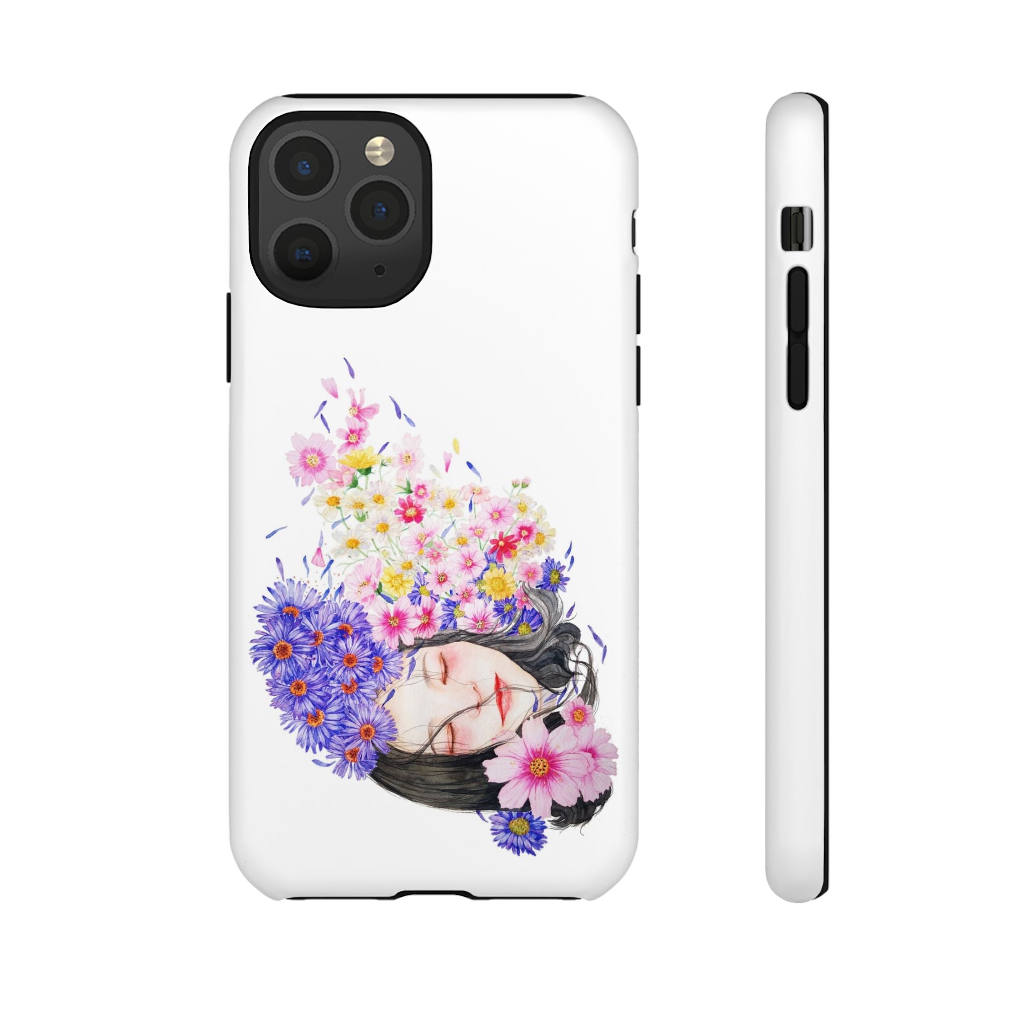Floral Phone Case | Tough Cases | Cute Floral Design, Gift for Her, Spring Accessory, Mother's Day Gift, Stylish Protection