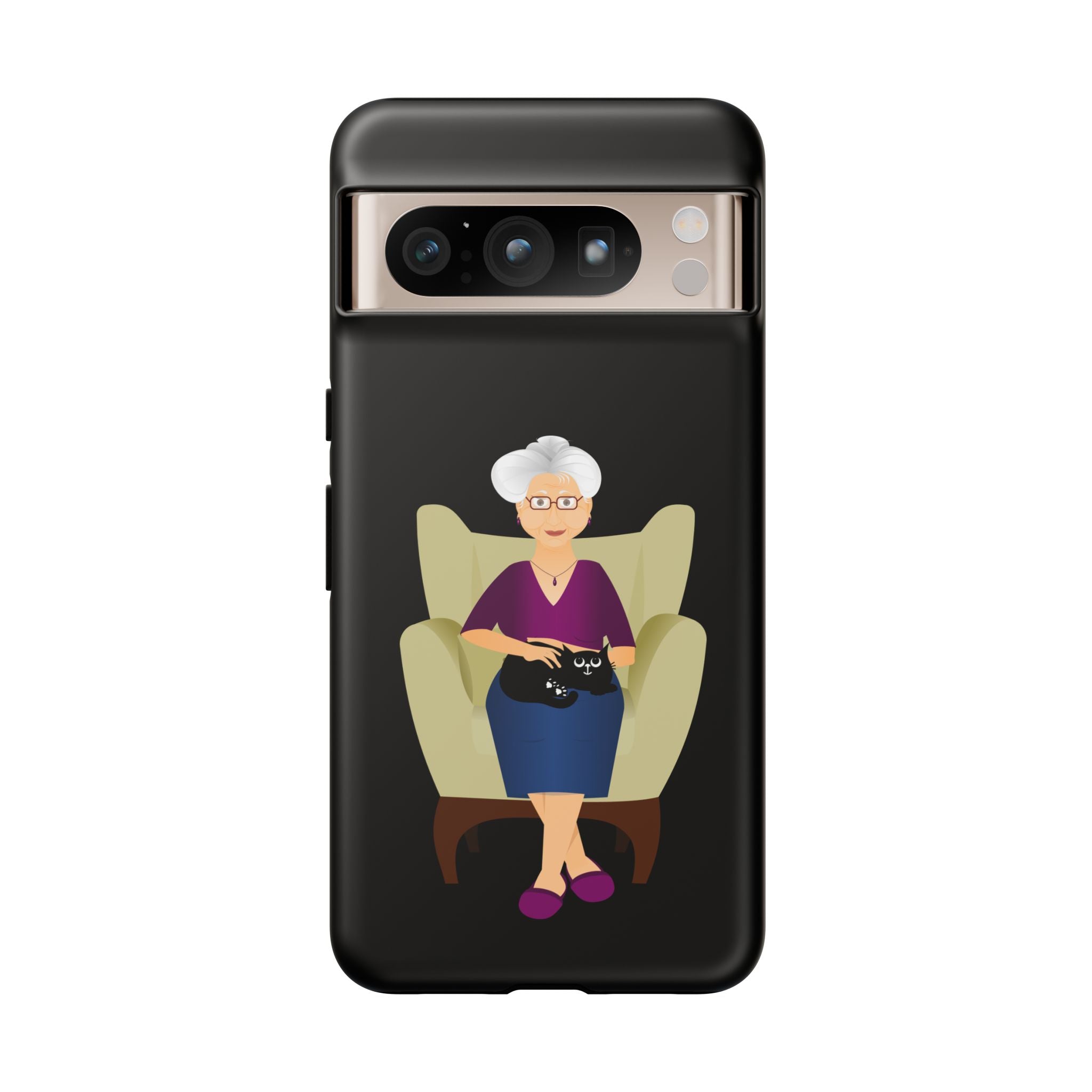 Grandma Phone Case, Tough Phone Cover for Grandparents, Durable Case for Seniors, Unique Gift for Grandmother, Personalized Tech Accessory