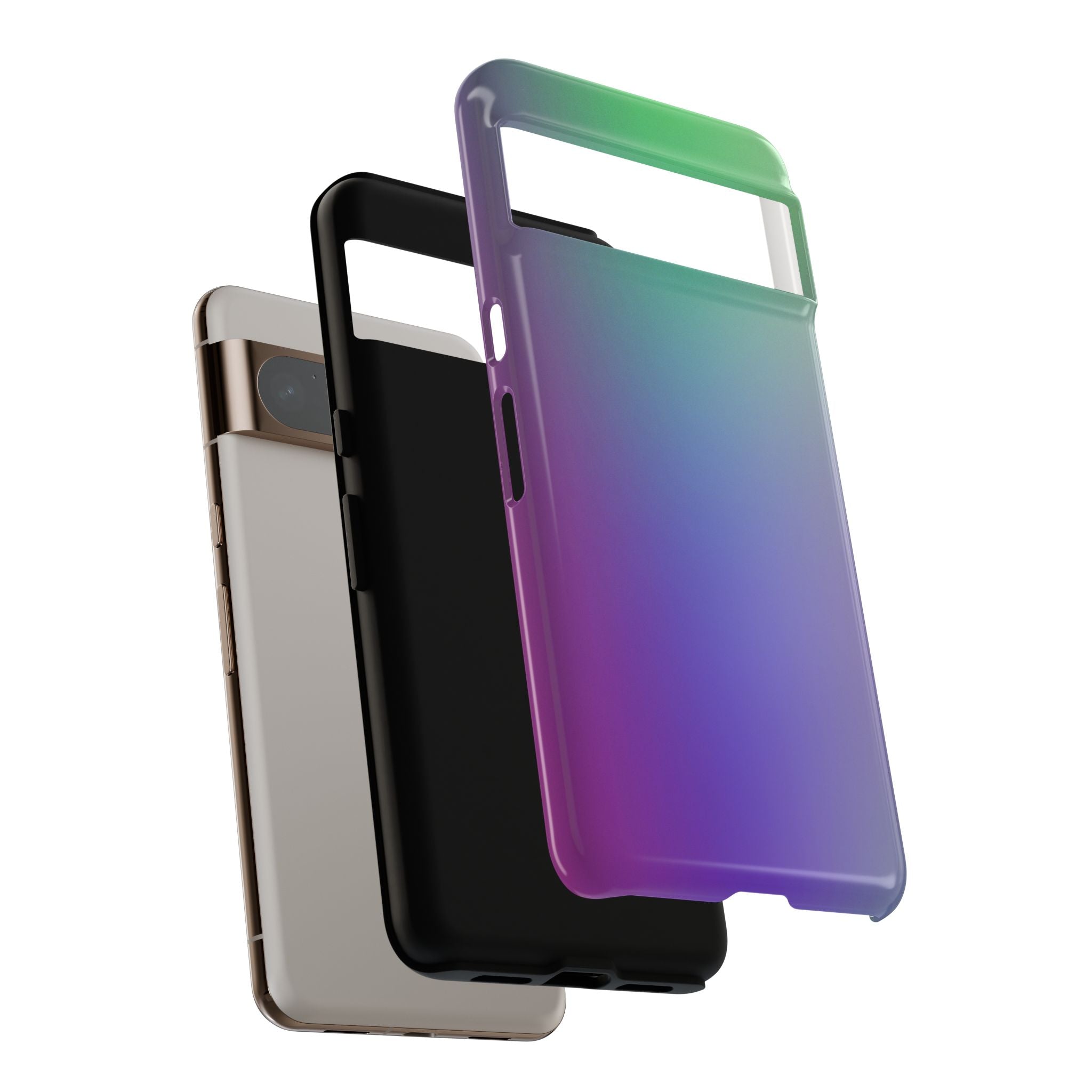 Gradient Phone Case, Durable Phone Protector, Trendy Cell Phone Accessory, Gift for Tech Lovers, Stylish Mobile Case