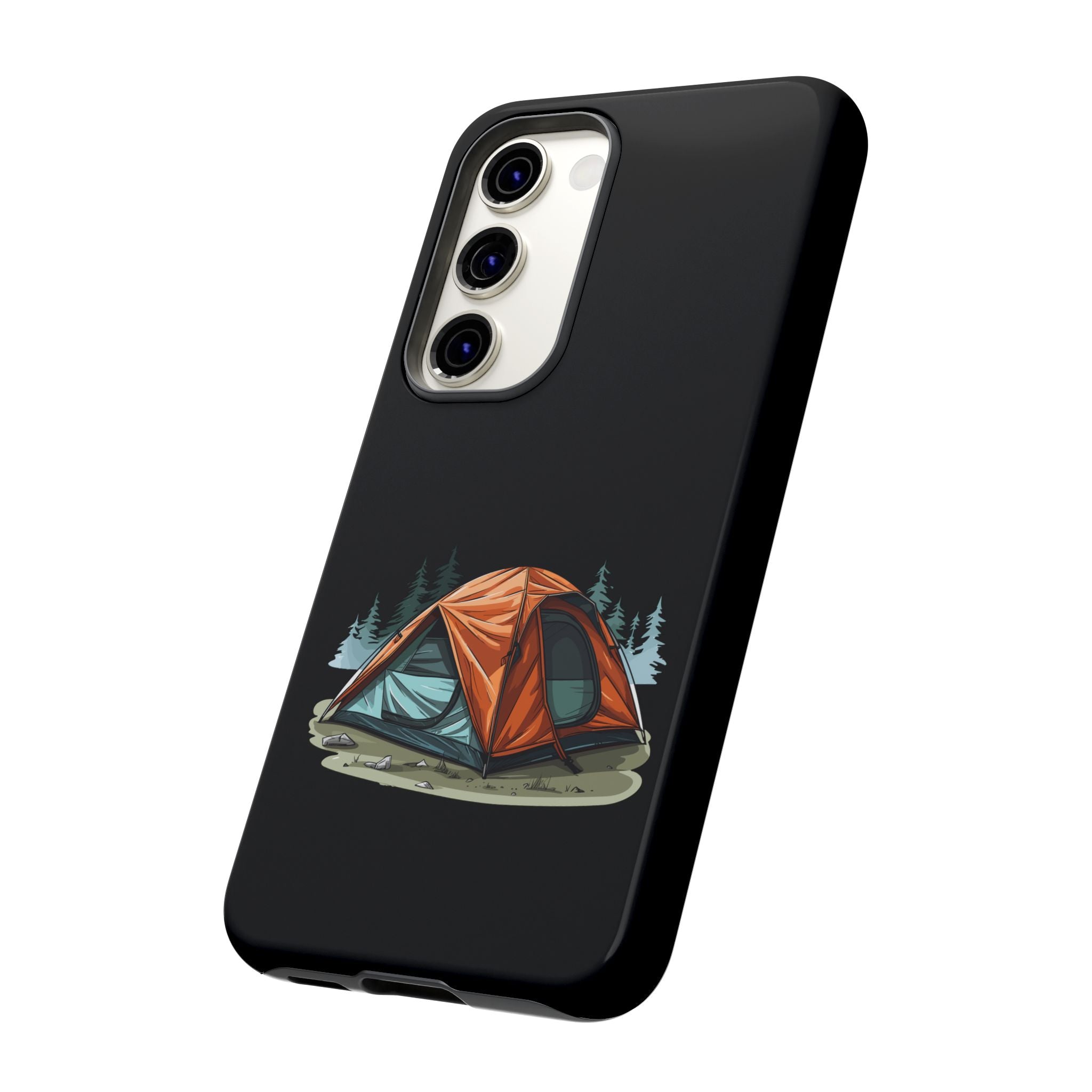 Camping Phone Case, Outdoor Adventure, Nature Lover Gift, Tough Cases, Hiking Accessory, Travel Gear, Camping Vibes