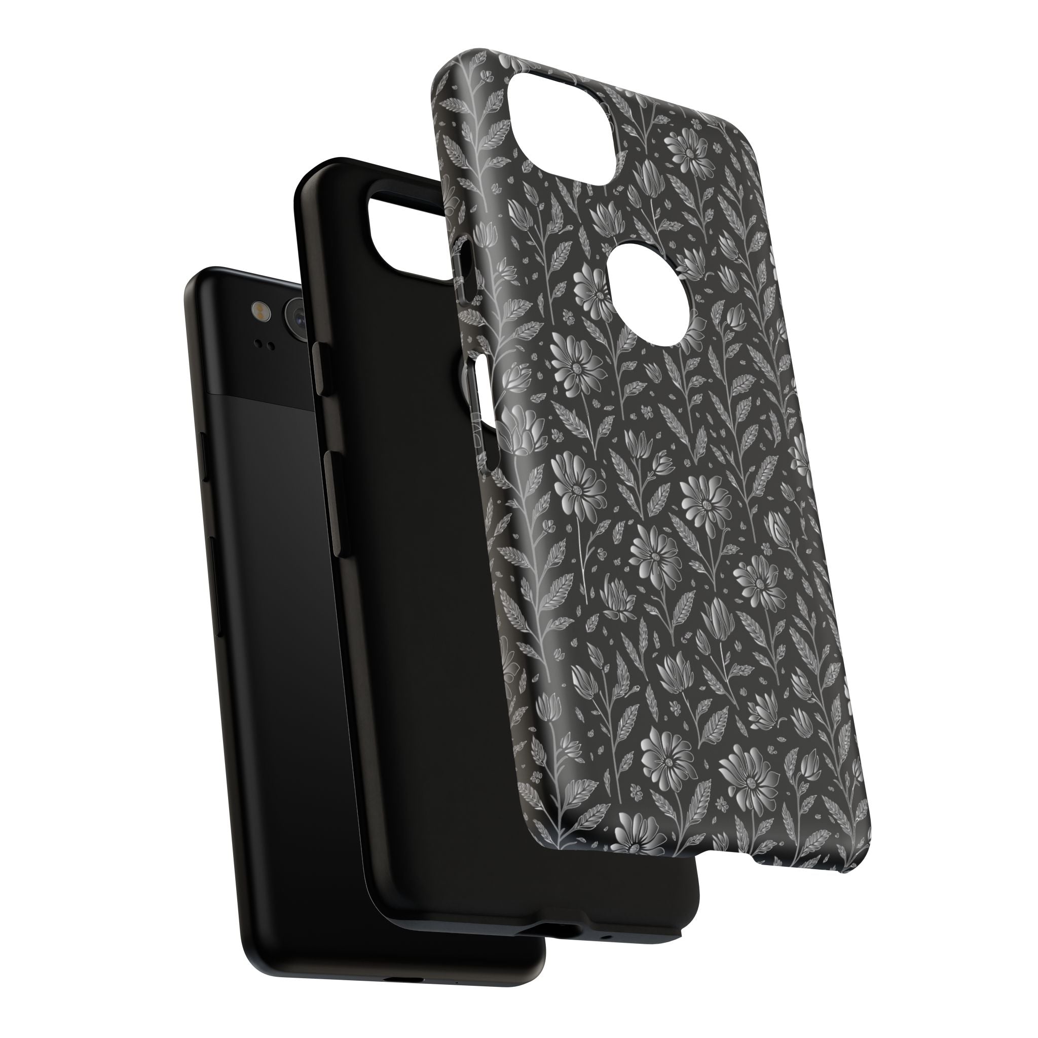 Stylish Floral Phone Case, Tough Floral Case, Botanical Phone Cover, Durable Floral Phone Protector, Gift for Her