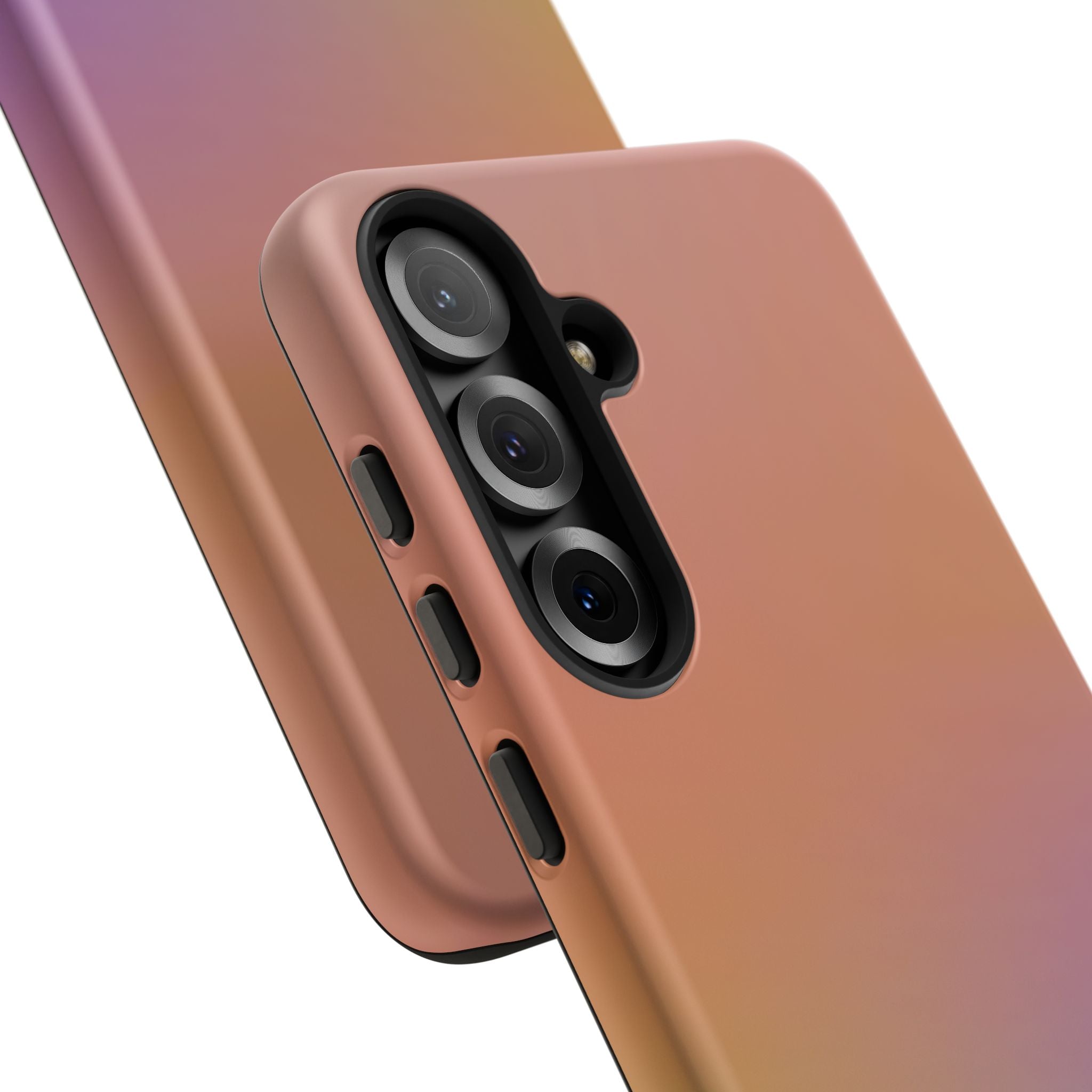 Colorful Gradient Phone Case, Tough Cases for iPhone, Customizable Phone Cover, Trendy Tech Accessory, Gift for Tech Lovers