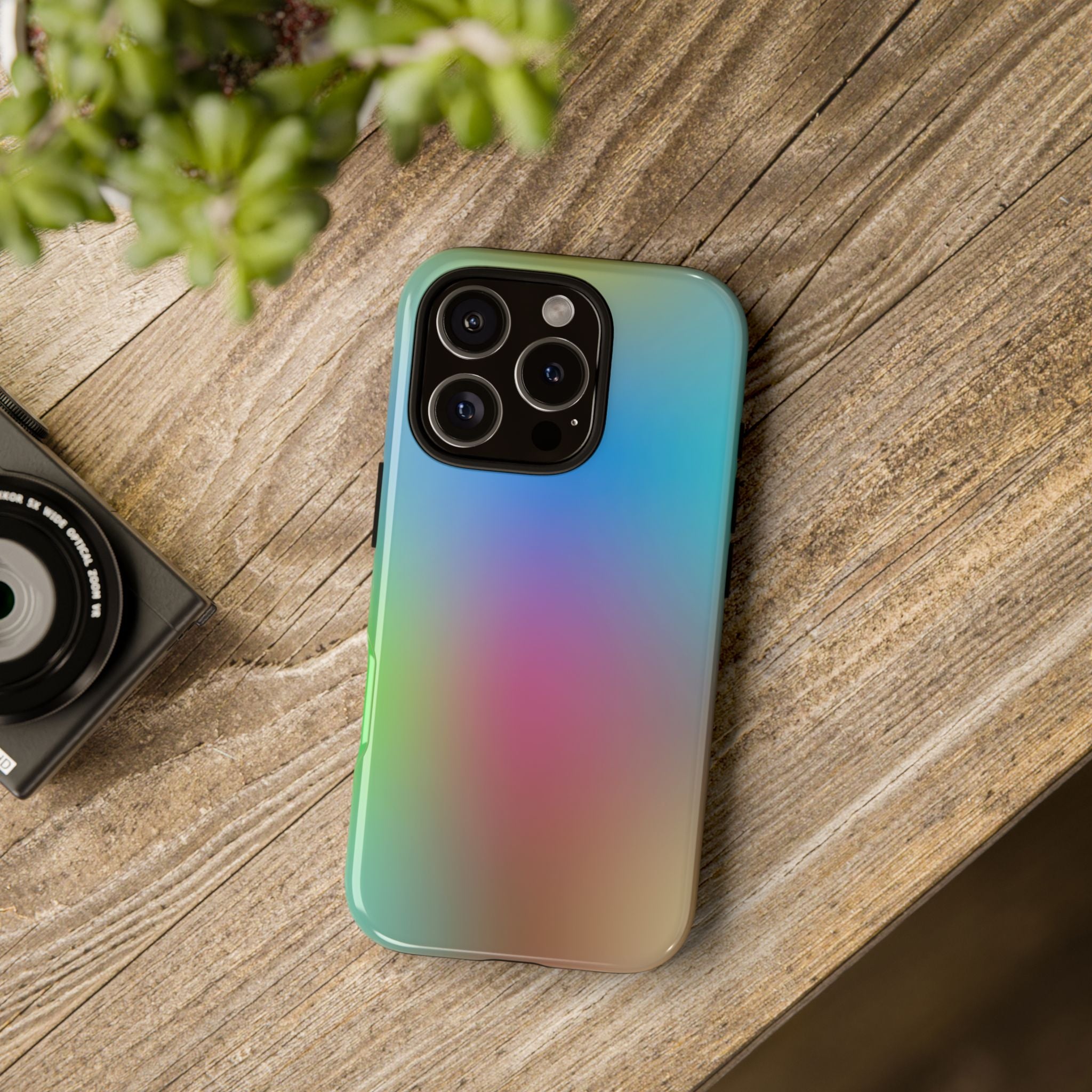 Colorful Mobile Phone Case, Unique Phone Cover, Stylish Phone Protector, Gift for Tech Lovers, Trendy Accessory