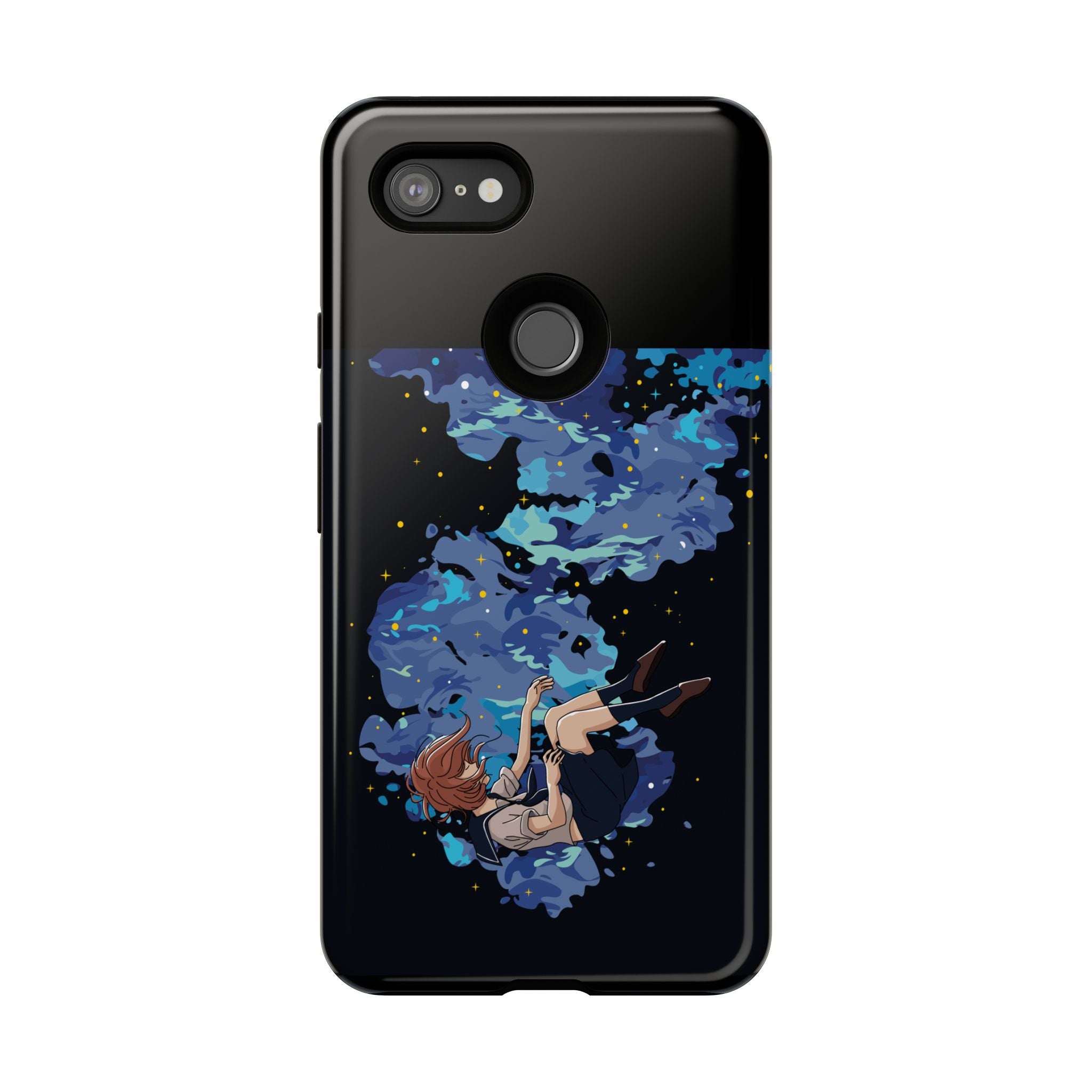 Tough Cases Phone Case - Artistic Galaxy Design, Cute Sleeve for Teens, Gift for Students, Unique Mobile Accessory, Trendy Tech Protection