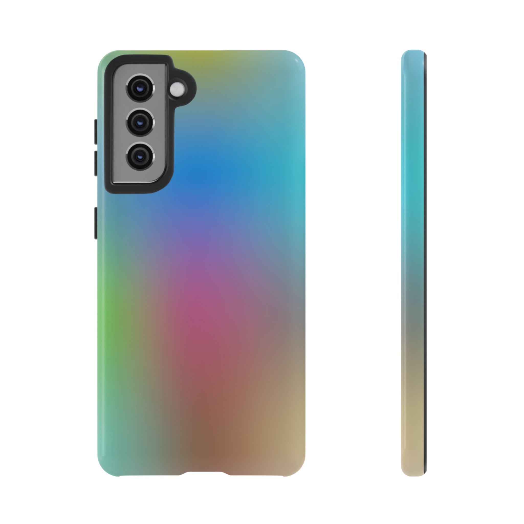 Colorful Mobile Phone Case, Unique Phone Cover, Stylish Phone Protector, Gift for Tech Lovers, Trendy Accessory