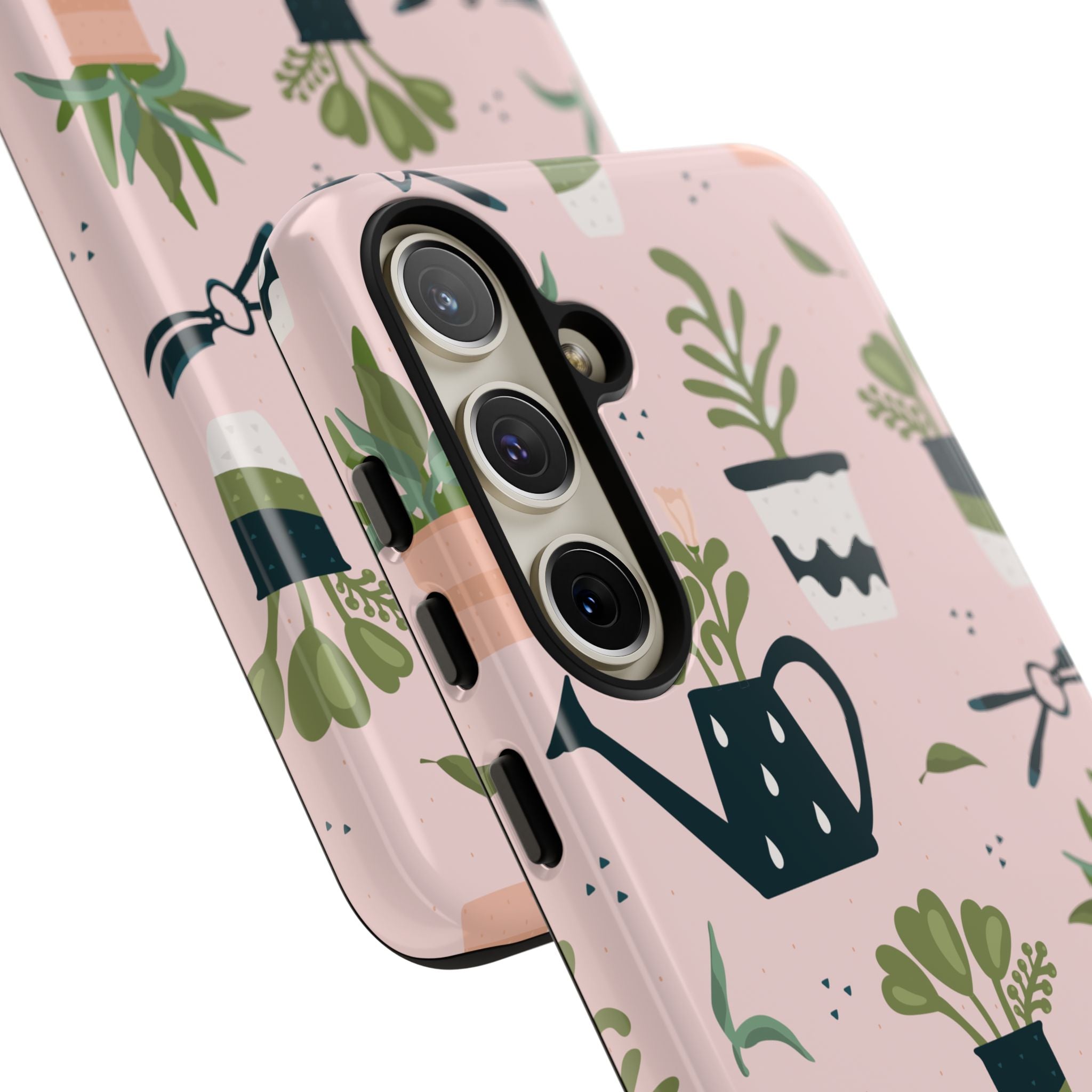 Floral Phone Case, Cute Plant Lover Case, Gift for Gardeners, Phone Cover, Green Thumb Accessories, Mother's Day Gift