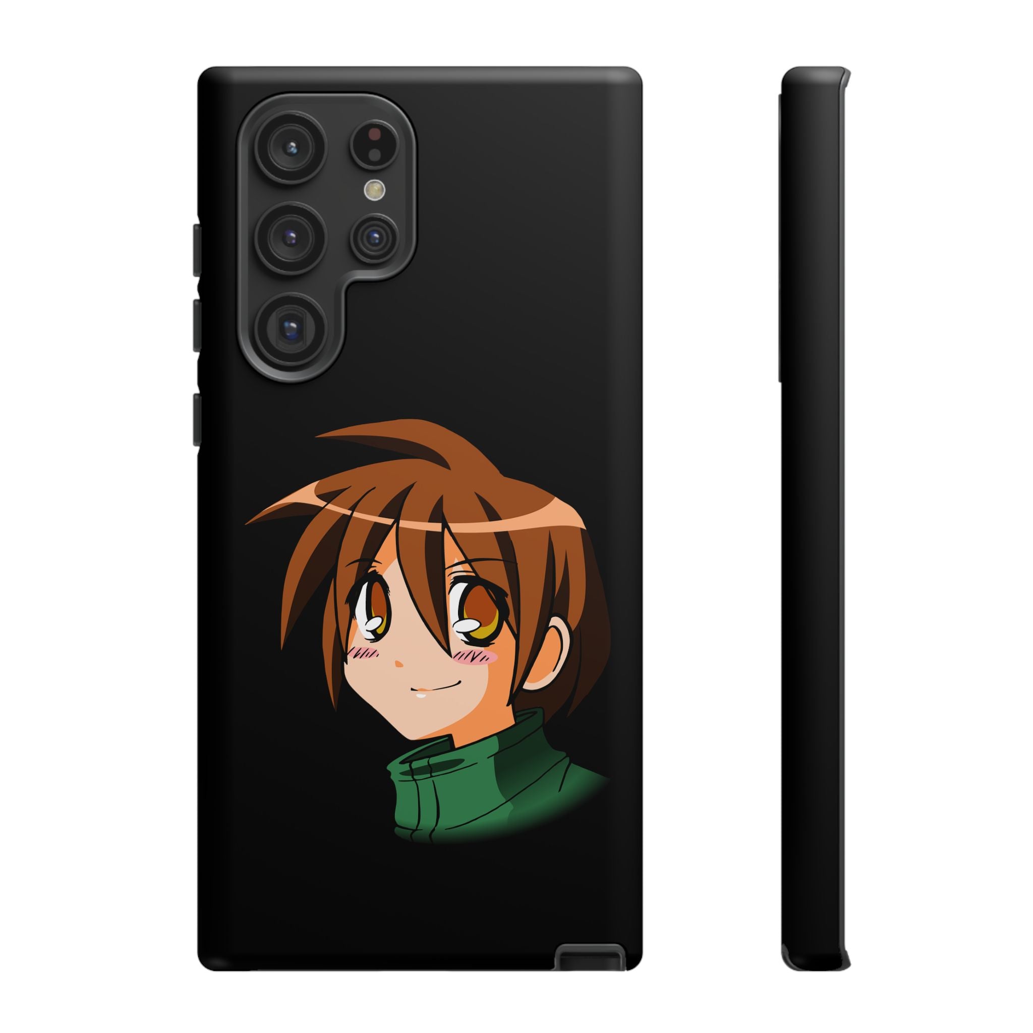Anime Character Phone Case, Cute Phone Cover, Tough Cases for Teens, Customizable Gift, Geeky Accessories