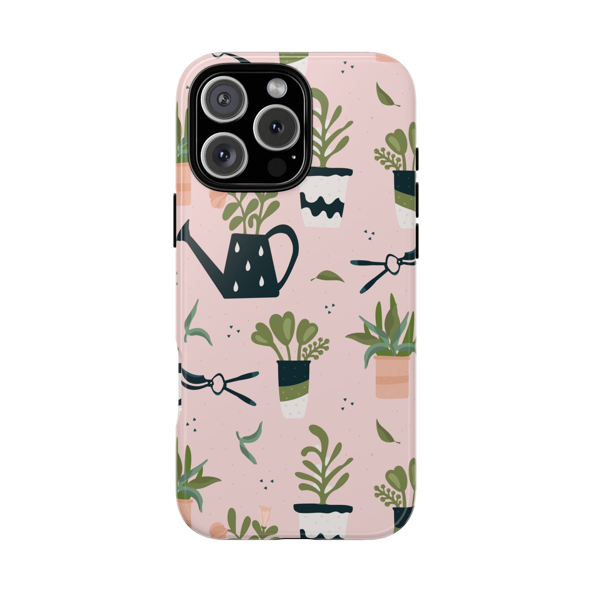 Floral Phone Case, Cute Plant Lover Case, Gift for Gardeners, Phone Cover, Green Thumb Accessories, Mother's Day Gift