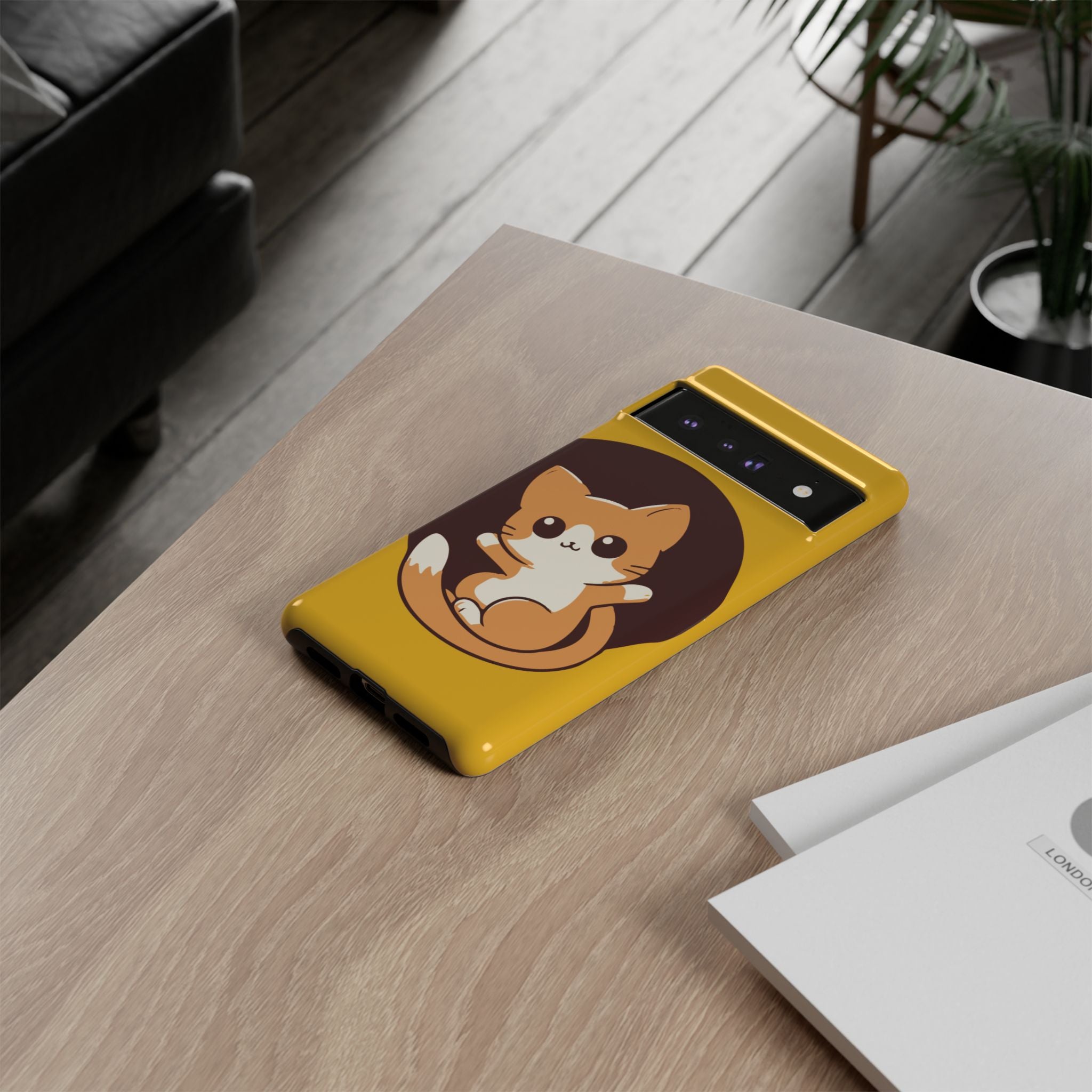 Cute Cat Phone Case | Tough Cases for Cat Lovers, Animal Design, Fun Gift, Unique Case, Durable Protection
