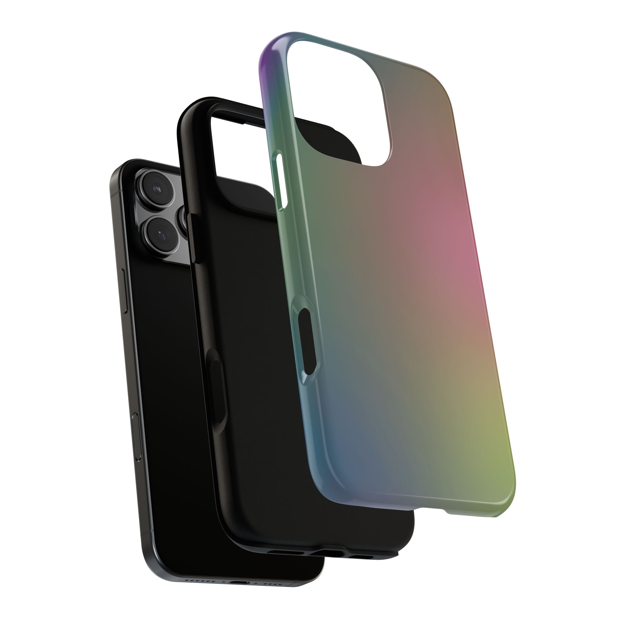 Gradient Phone Case - Protective Cover for iPhone, Stylish Mobile Accessory, Unique Gift for Her, Phone Protection, Trendy Phone Cases