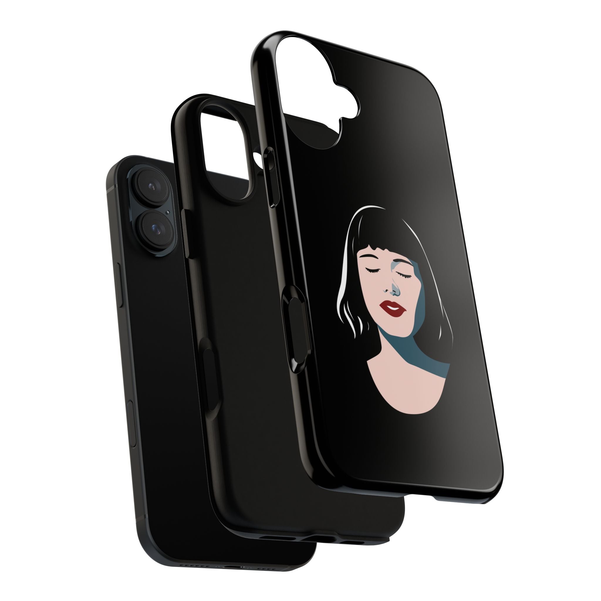 Aesthetic Phone Case, Art Deco iPhone Cover, Minimalist Cell Phone Protector, Gift for Her, Stylish Mobile Accessories