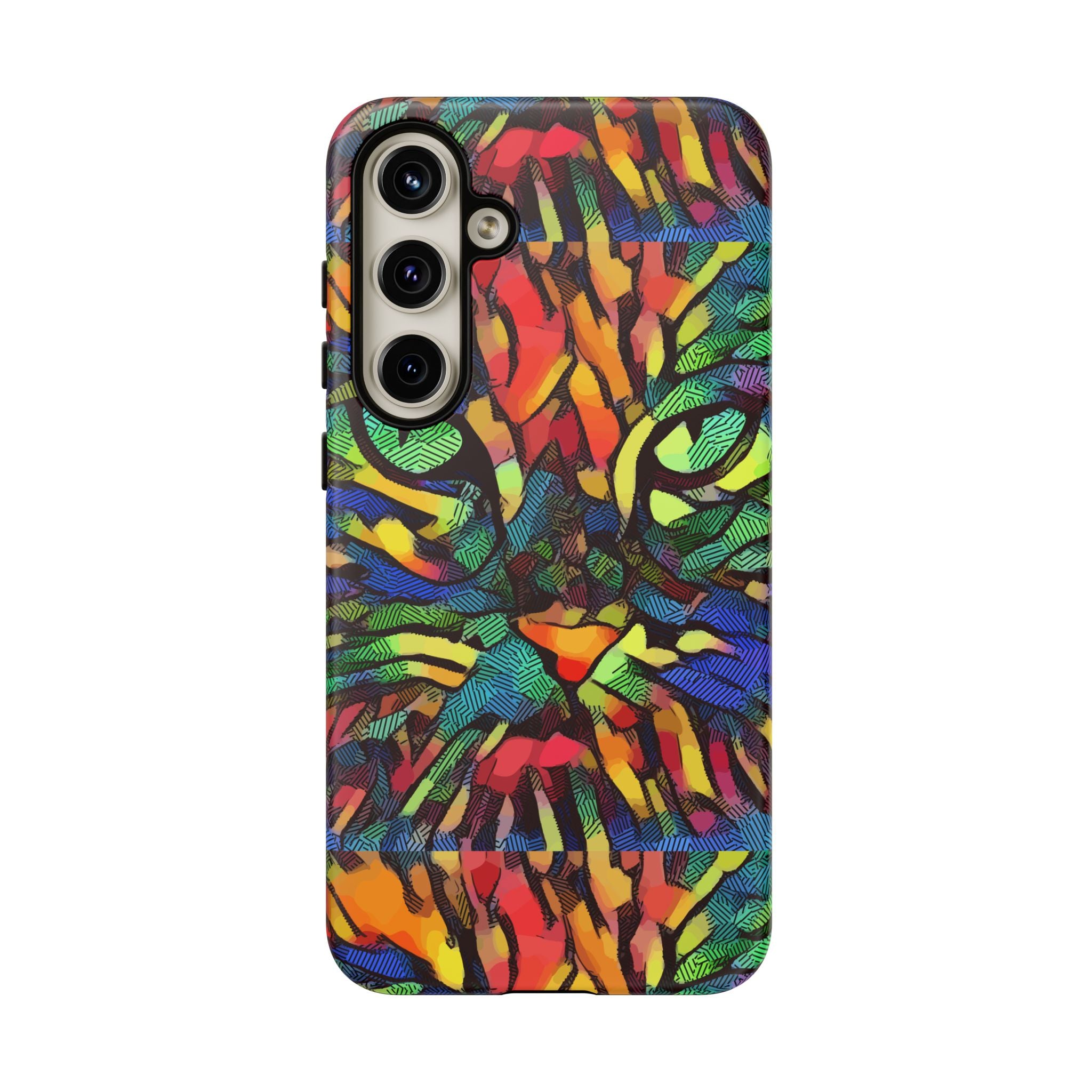 Colorful Phone Cases for Vibrant Style - Tough Cases, Unique Gifts, Animal Print, Artistic Design, Phone Accessories, Eco-Friendly